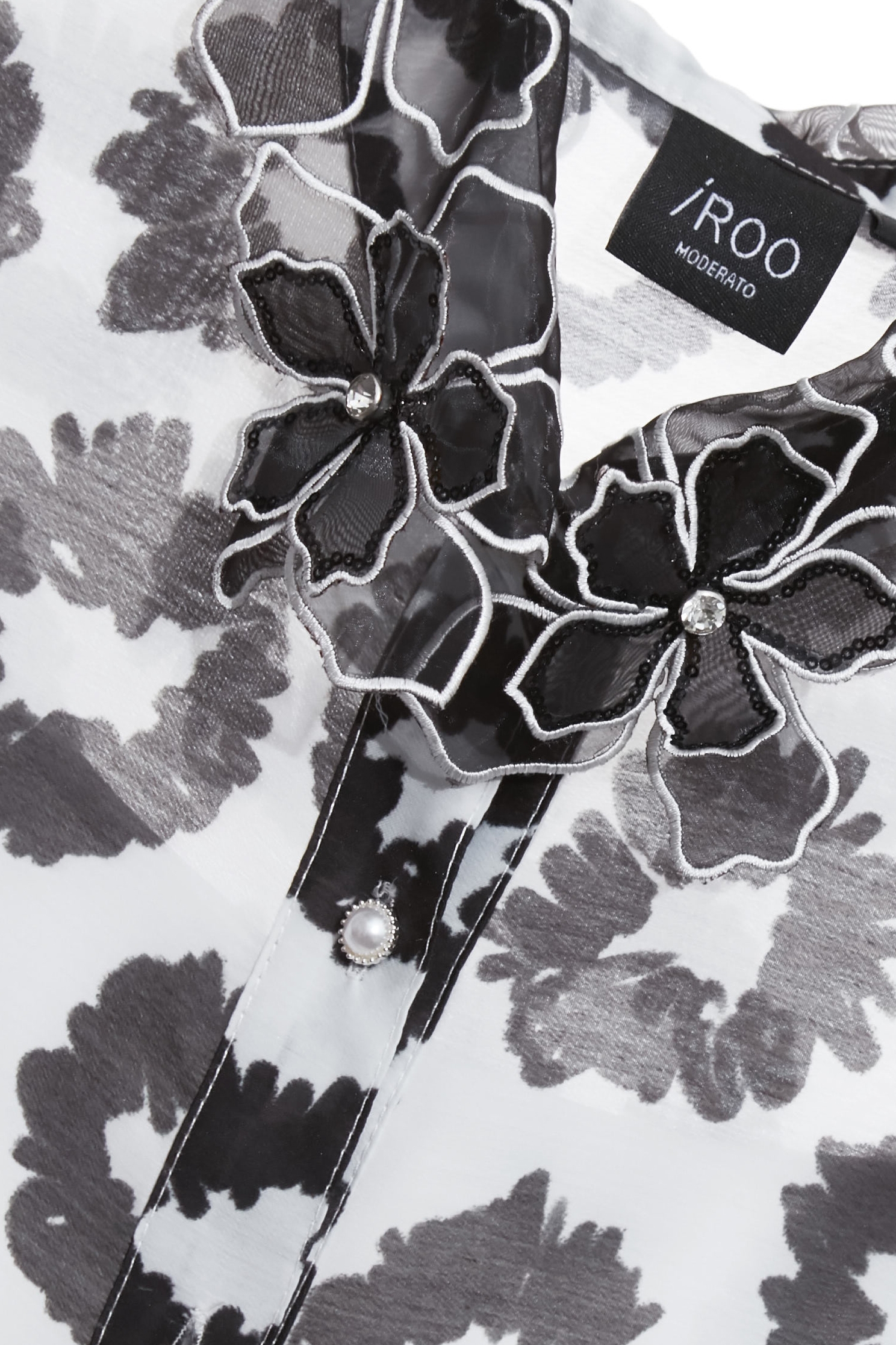 Ruffle Sleeve Hand Sketched Floral Print VestRuffle Sleeve Hand Sketched Floral Print Vest,sleeveless tops,Tops,pearl,Season (AW) Look,sleeveless tops