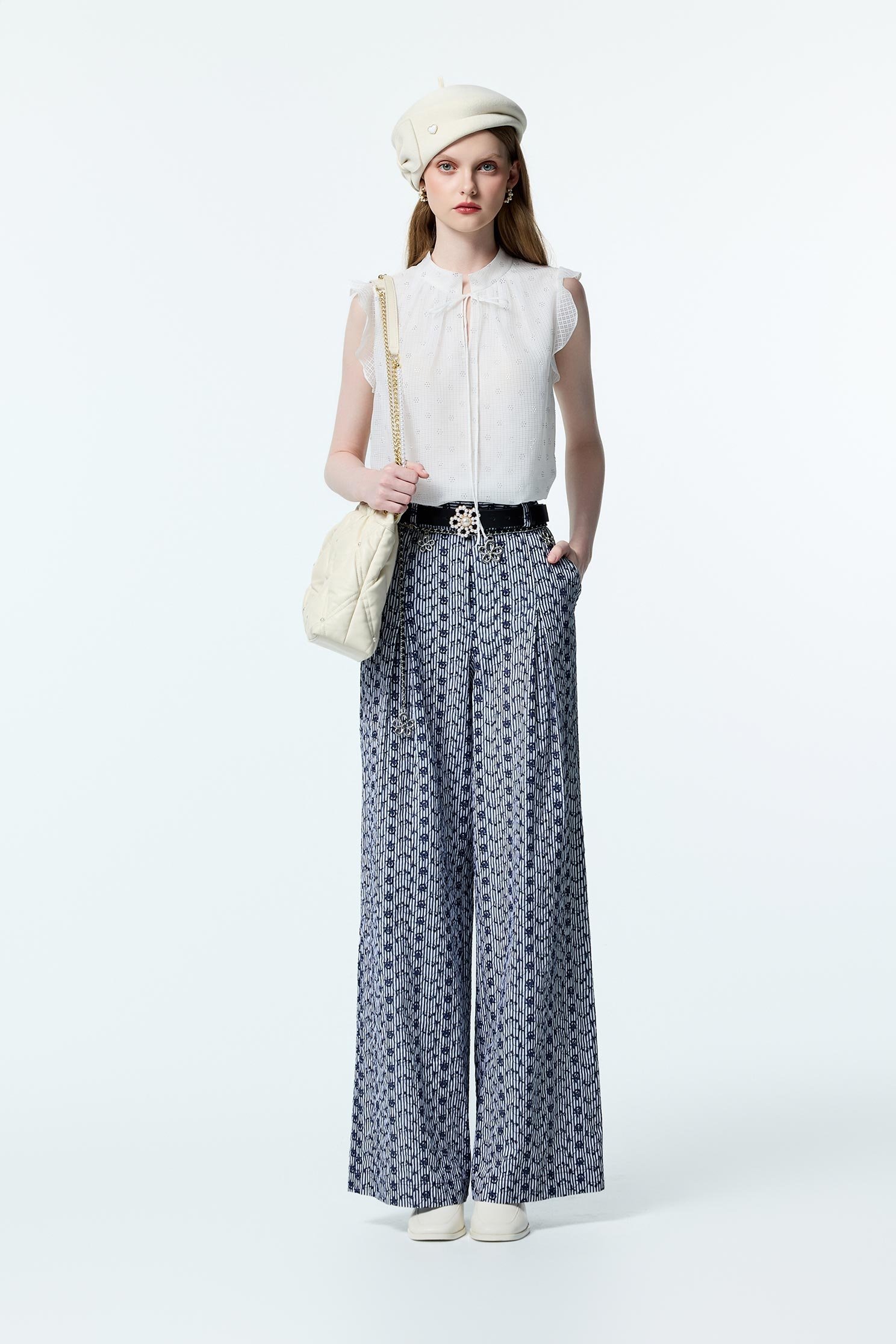 Iron-on Sequin Ruffle Detail VestIron-on Sequin Ruffle Detail Vest,sleeveless tops,Tops,White tops,Season (AW) Look,sleeveless tops