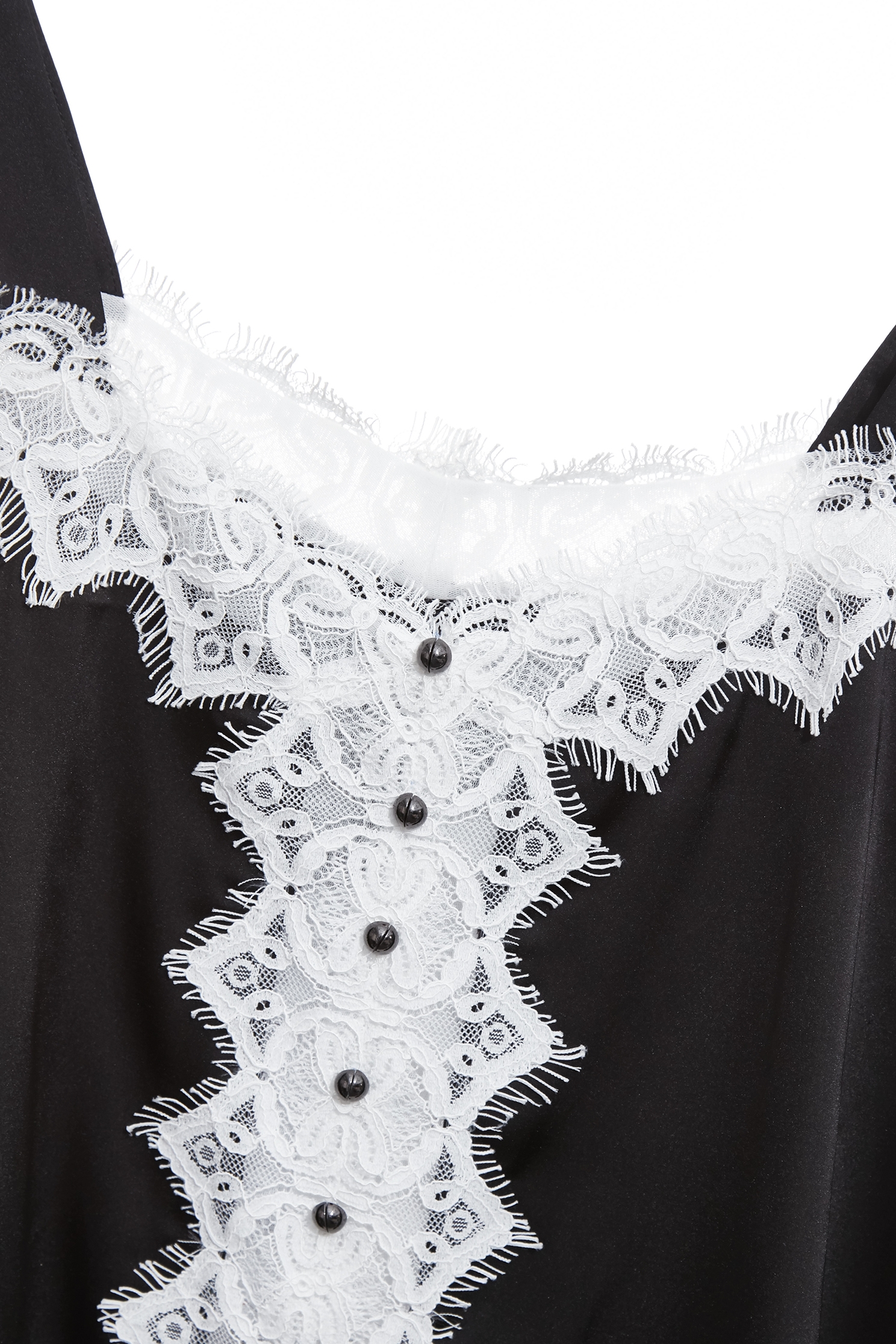 Contrast Lace Satin Tank TopContrast Lace Satin Tank Top,sleeveless tops,Season (AW) Look,sleeveless tops,Lace,Black tops