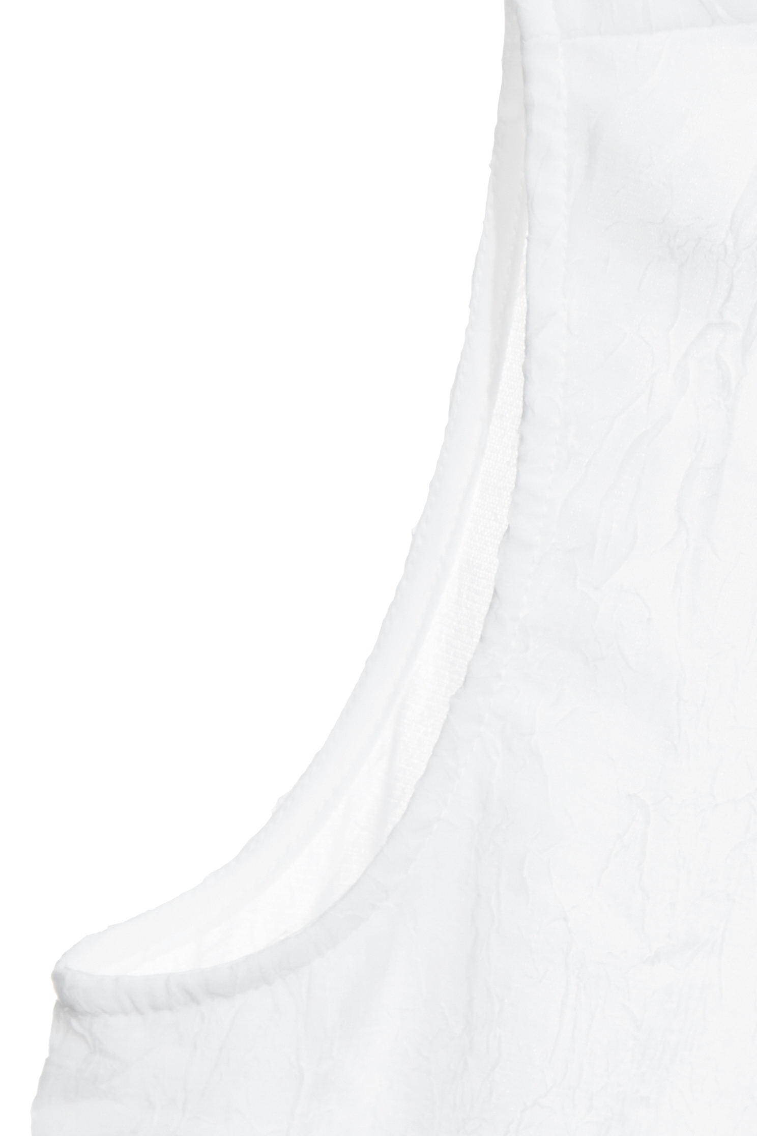 Pleated Ruffle Collar White VestPleated Ruffle Collar White Vest,sleeveless tops,White tops,Season (AW) Look,sleeveless tops,Chiffon
