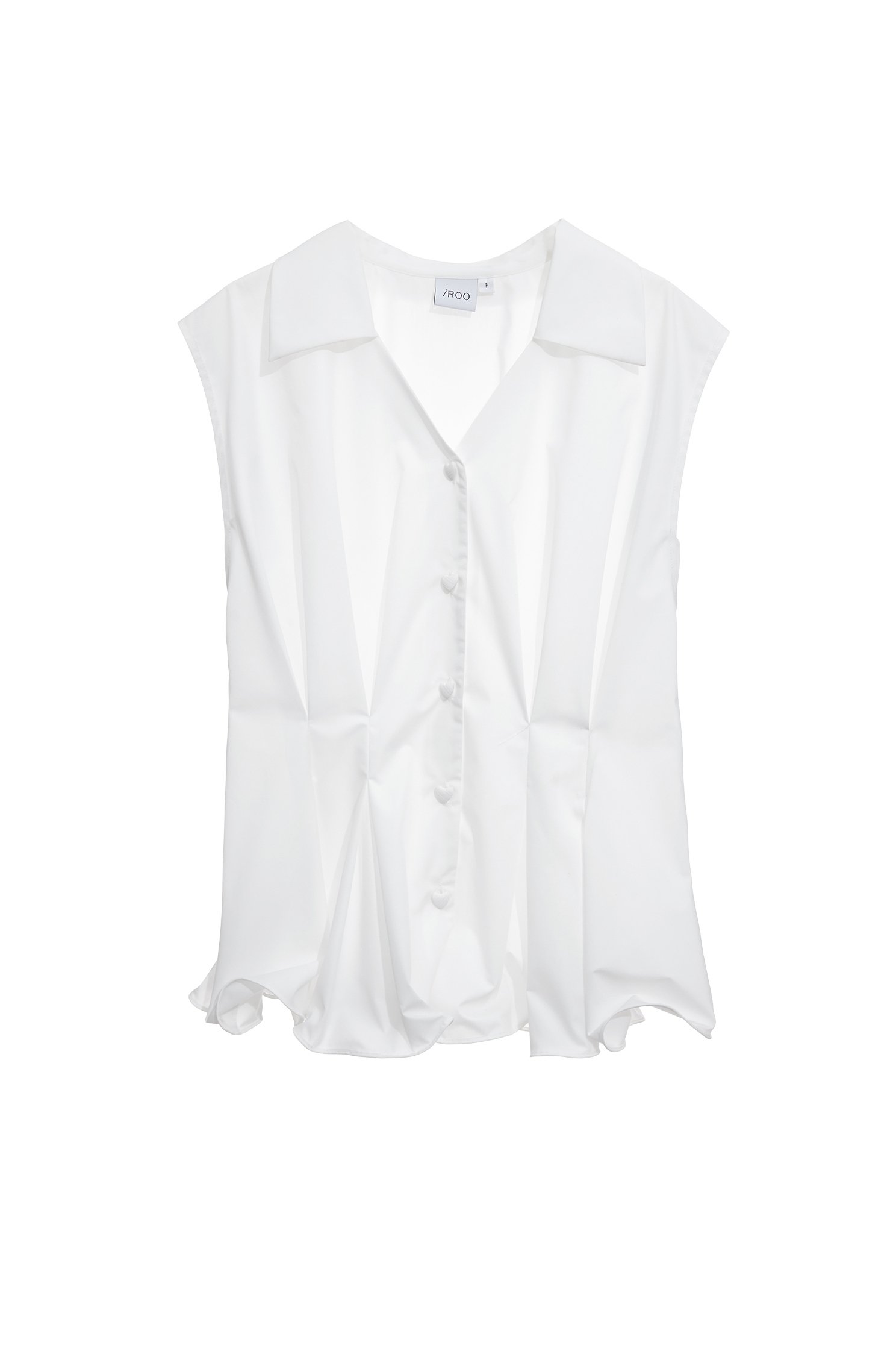 Fitted Mid Length VestFitted Mid Length Vest,sleeveless tops,Tops,White tops,Season (AW) Look,sleeveless tops