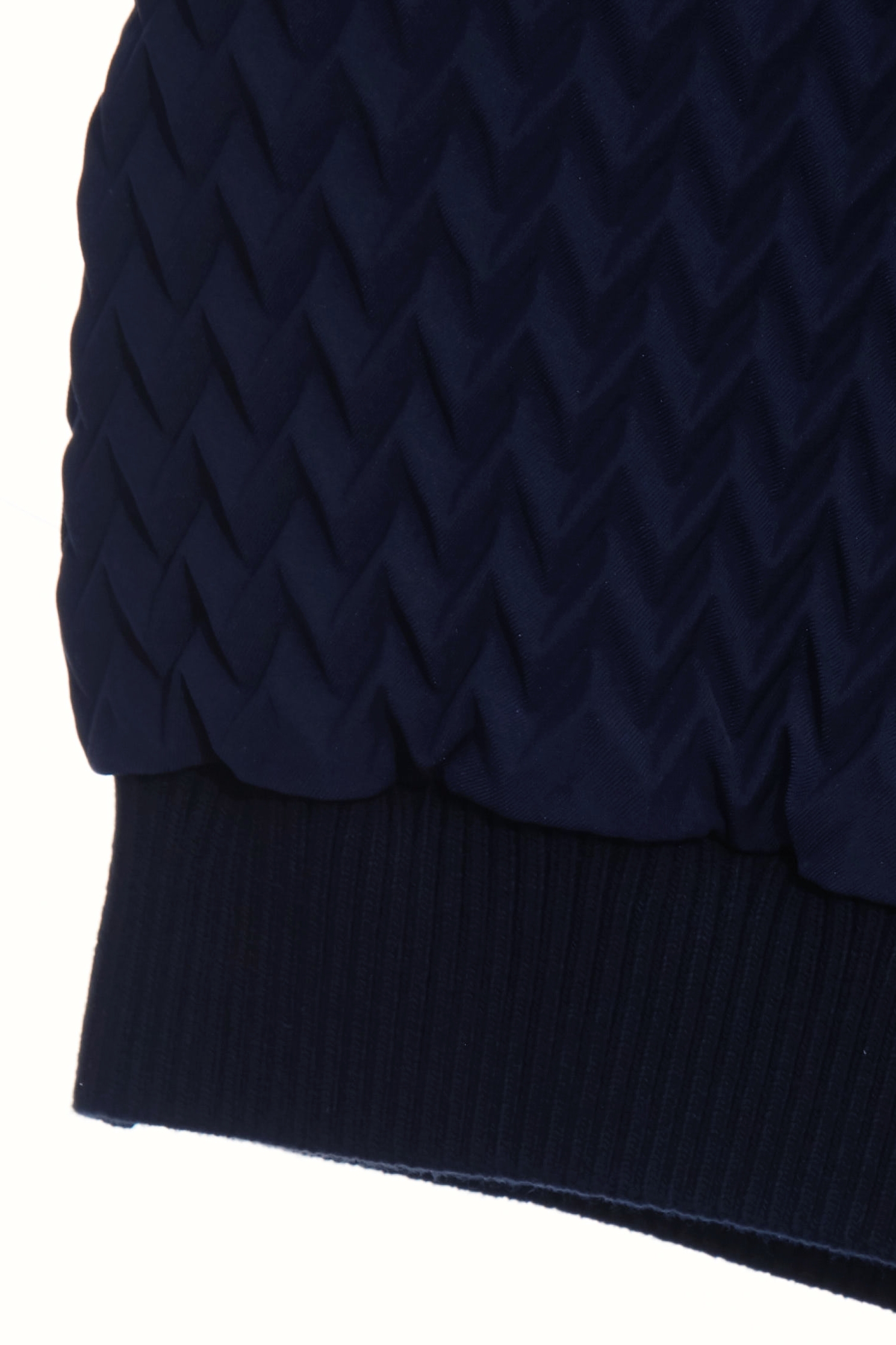 Navy Textured Pleats Turtleneck VestNavy Textured Pleats Turtleneck Vest,sleeveless tops,Tops,Season (AW) Look,sleeveless tops