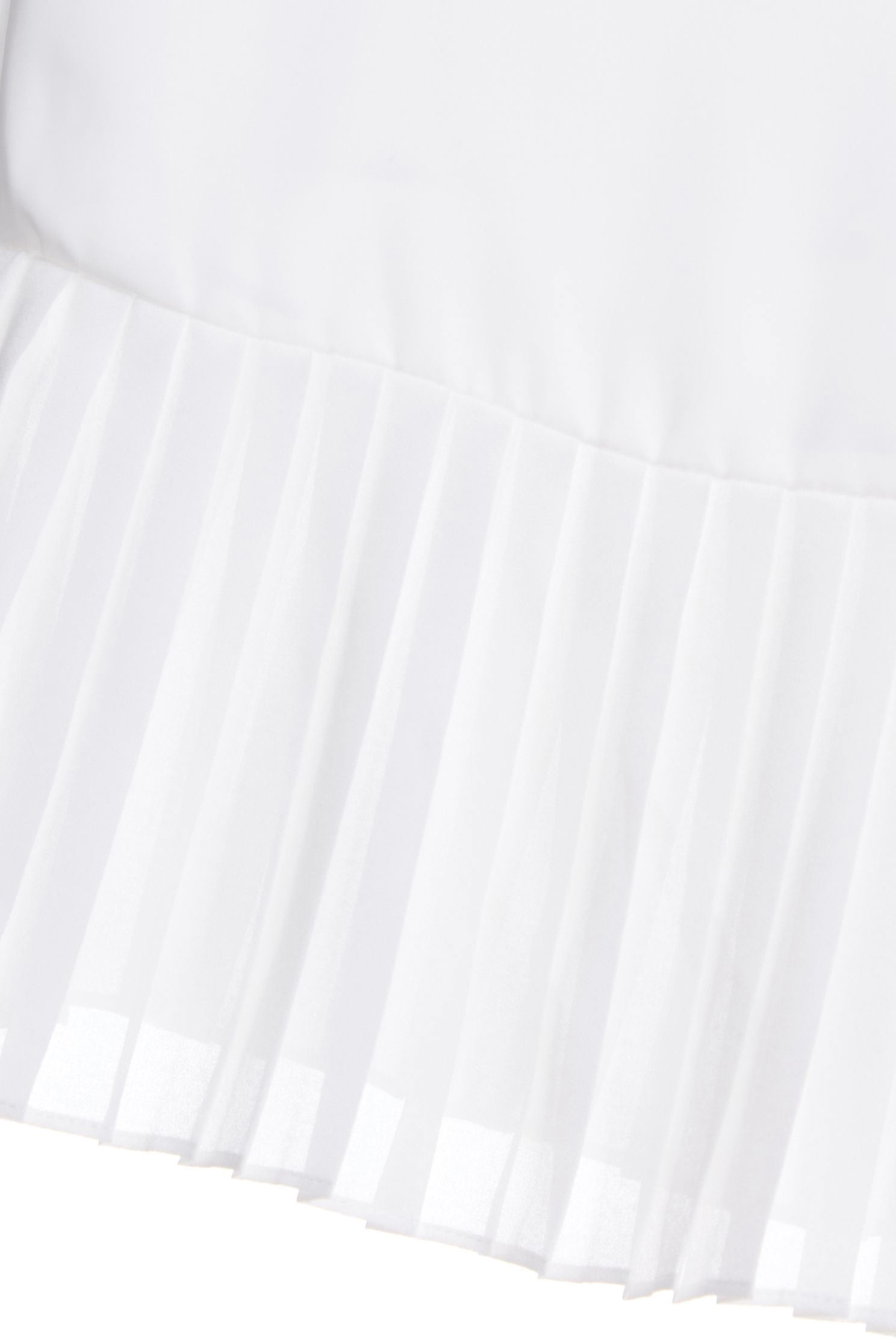 Pleated Hem Vesthem-pressing folding white vest,sleeveless tops,Season (SS) Look,coolsummer,Lucky Color for Fire Signs,Sleeveless tops,sleeveless tops,Restock,White tops,White tops,Season (AW) Look,sleeveless tops