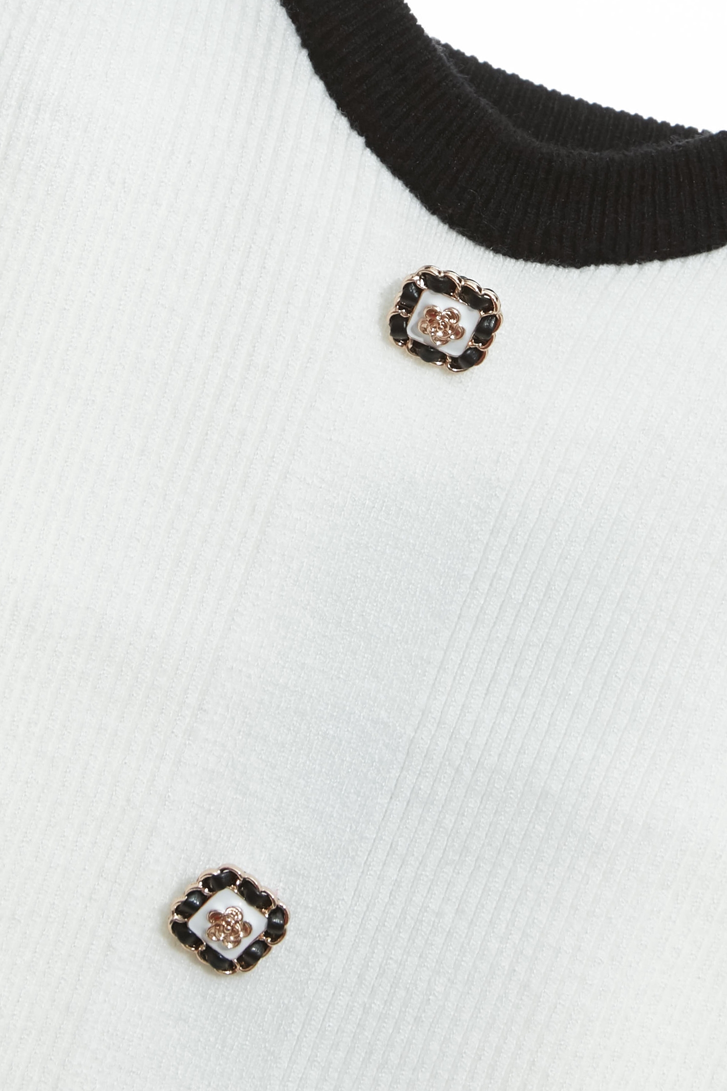 Contrast Detail Knit Tank TopContrast Detail Knit Tank Top,sleeveless tops,Season (SS) Look,sleeveless tops,Knitted