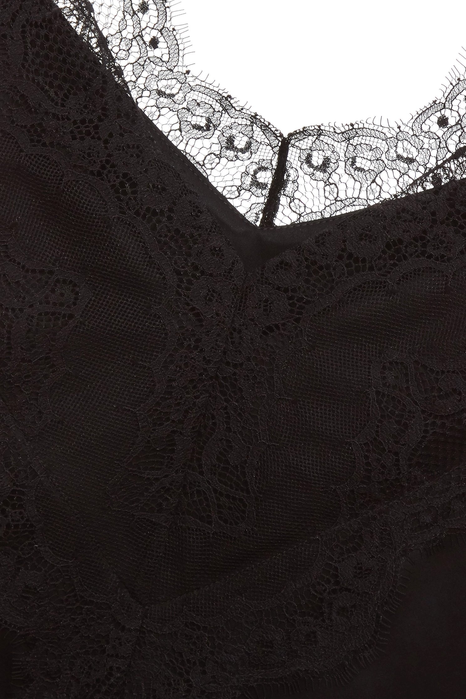 V-neck Lace Detail VestV-neck Lace Detail Vest,sleeveless tops,Season (SS) Look,sleeveless tops,Lace,Lace tops