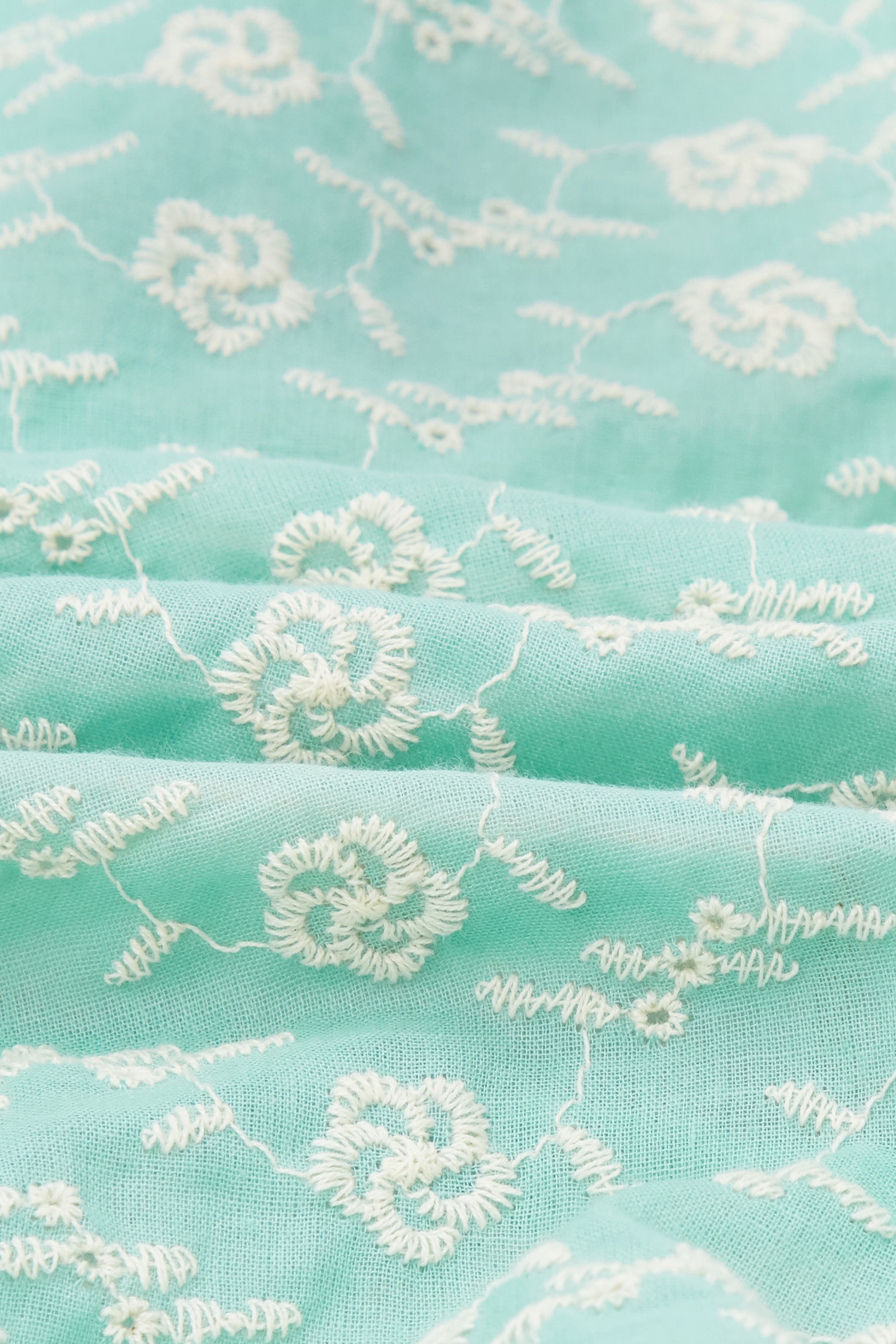 Mint Green Floral Embroidery Detail VestMint Green Floral Embroidery Detail Vest,sleeveless tops,Tops,Embroidered,Season (SS) Look,sleeveless tops,Embroidered tops,sleeveless tops