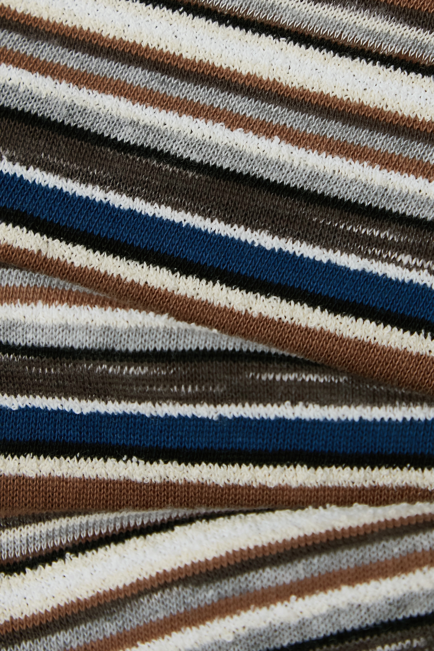 Caramel Navy Stripe Contrast V-neck VestCaramel Navy Stripe Contrast V-neck Vest,sleeveless tops,Tops,Season (SS) Look,Stripe,sleeveless tops