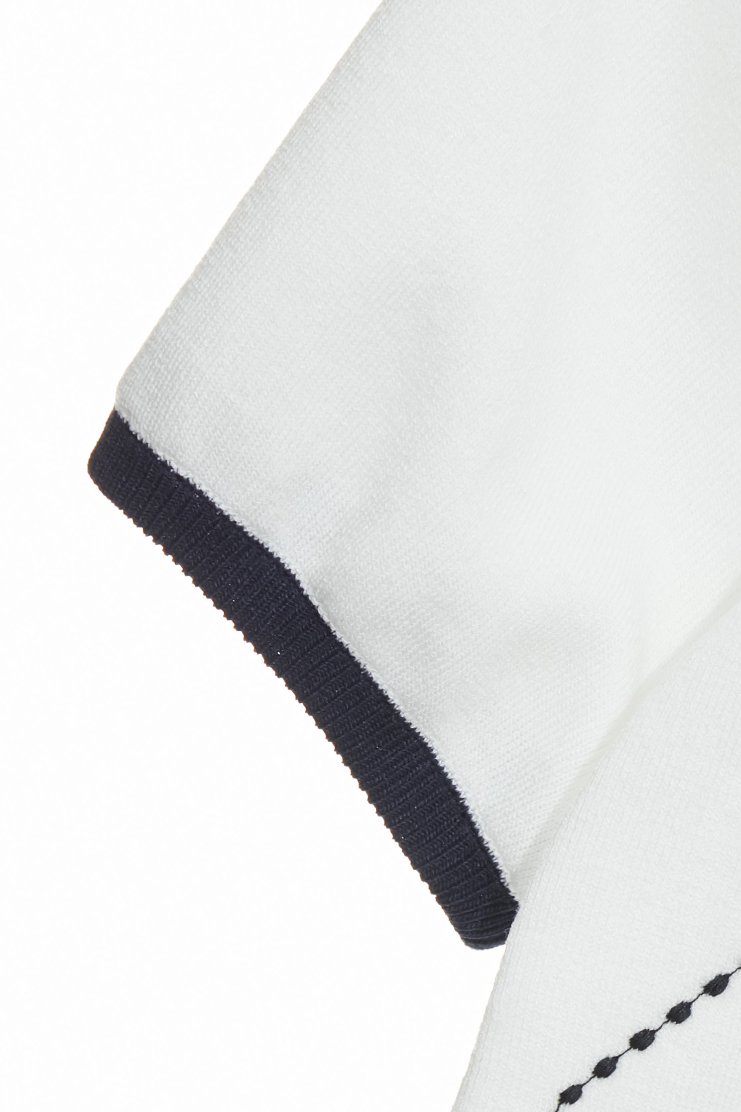 Contrast Navy Bow Detail Knit TopContrast Navy Bow Detail Knit Top,Tops,Embroidered,Season (SS) Look,Plaid,White tops,bows,Knitted,Knitted tops