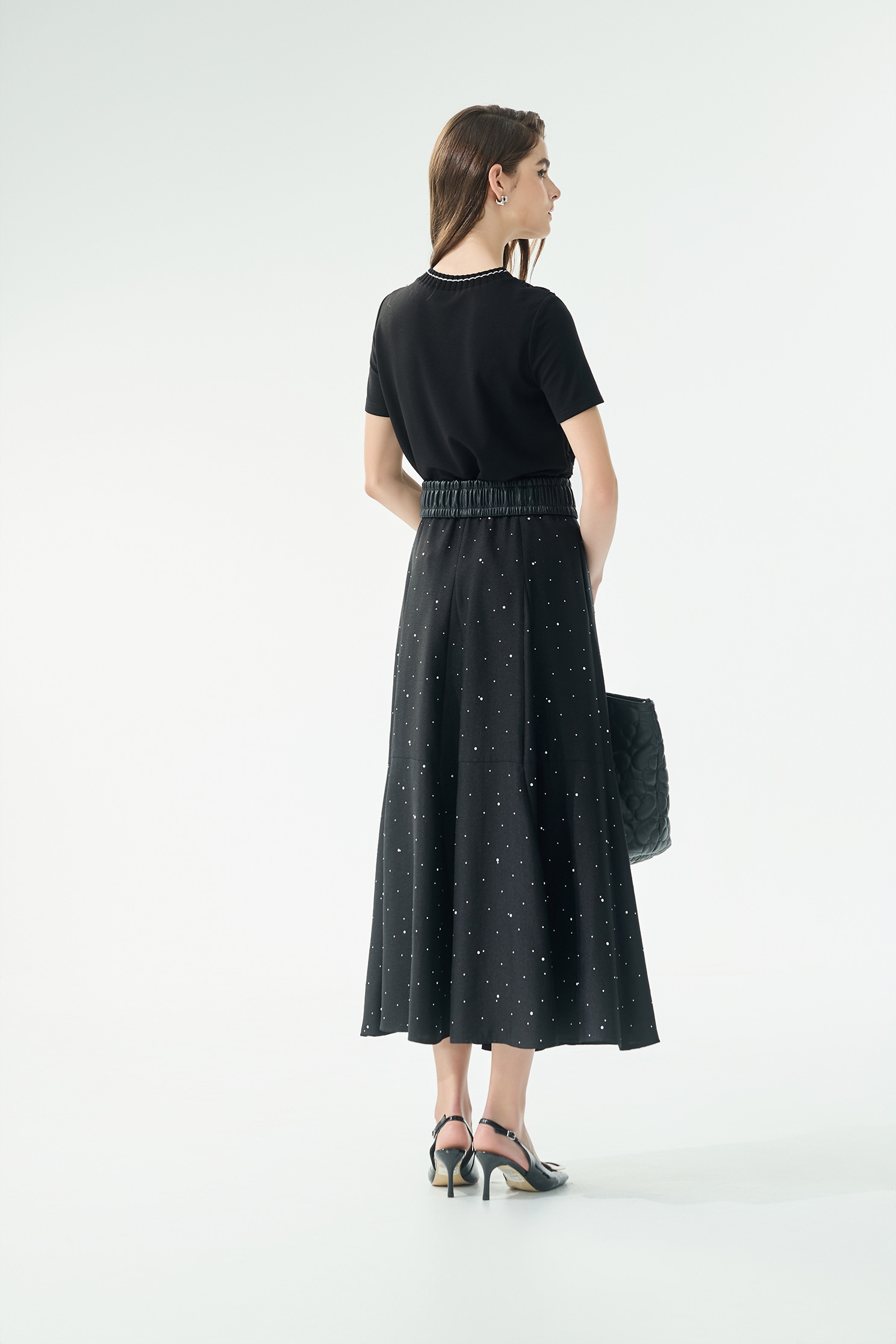 3-D Floral Short Sleeve Top3-D Floral Short Sleeve Top,Tops,Season (SS) Look,Lace,black tops