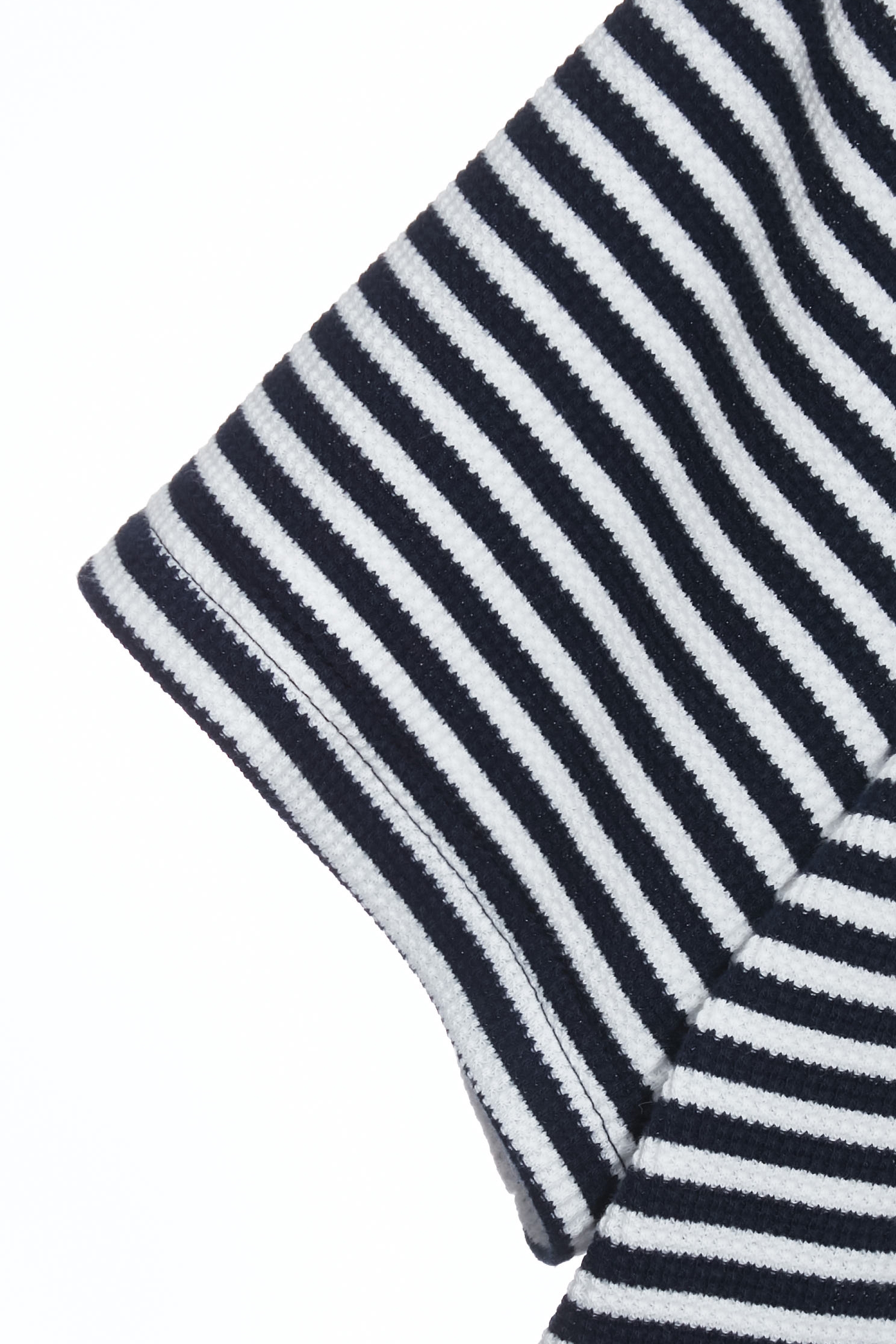 Rose Embroidery Stripe TeeRose Embroidery Stripe Tee,Tops,Embroidered,Season (SS) Look,Stripe,Cotton