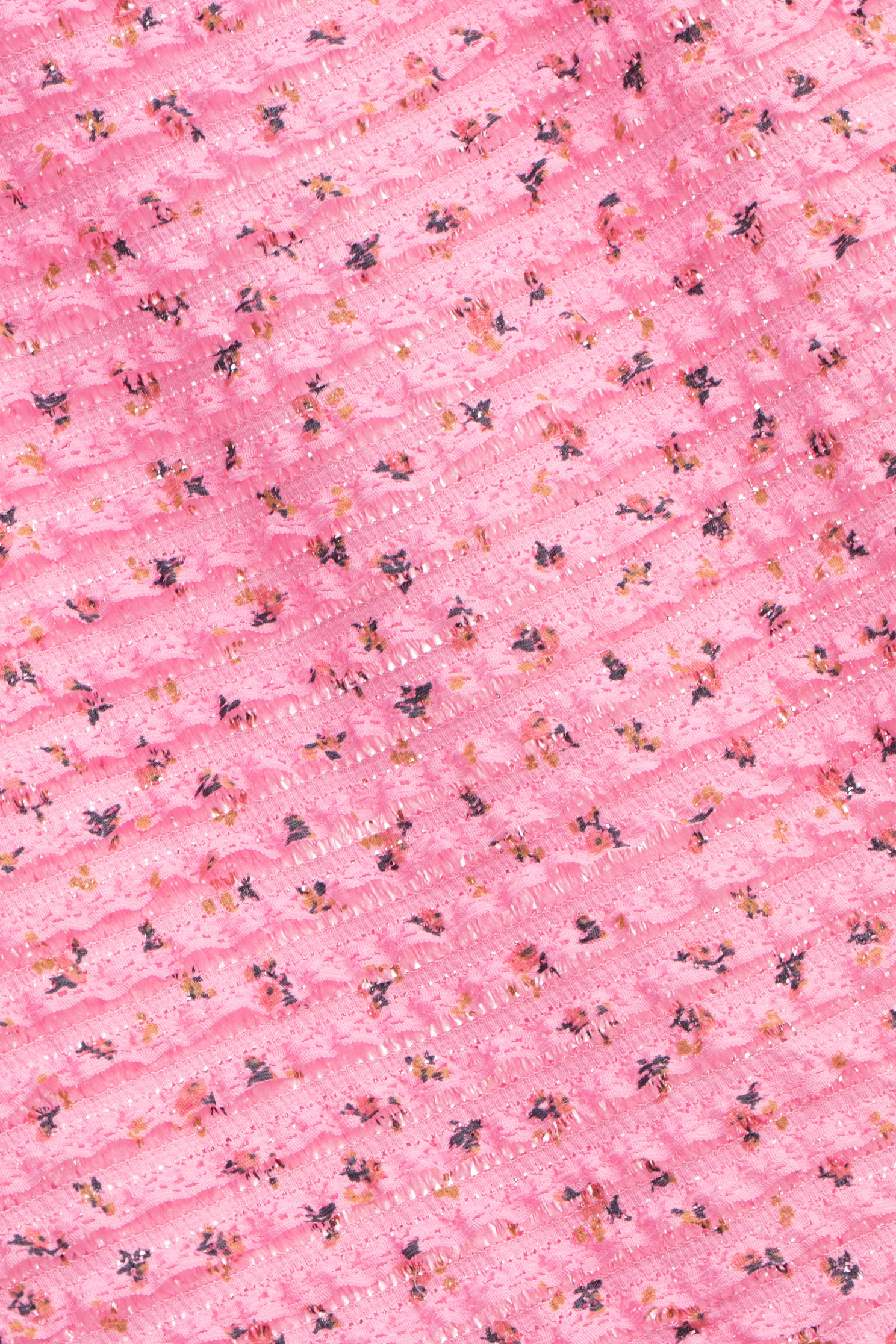 Puff Sleeve Cyclamen Pink Lace TopPuff Sleeve Cyclamen Pink Lace Top,Tops,Season (SS) Look,Lace tops