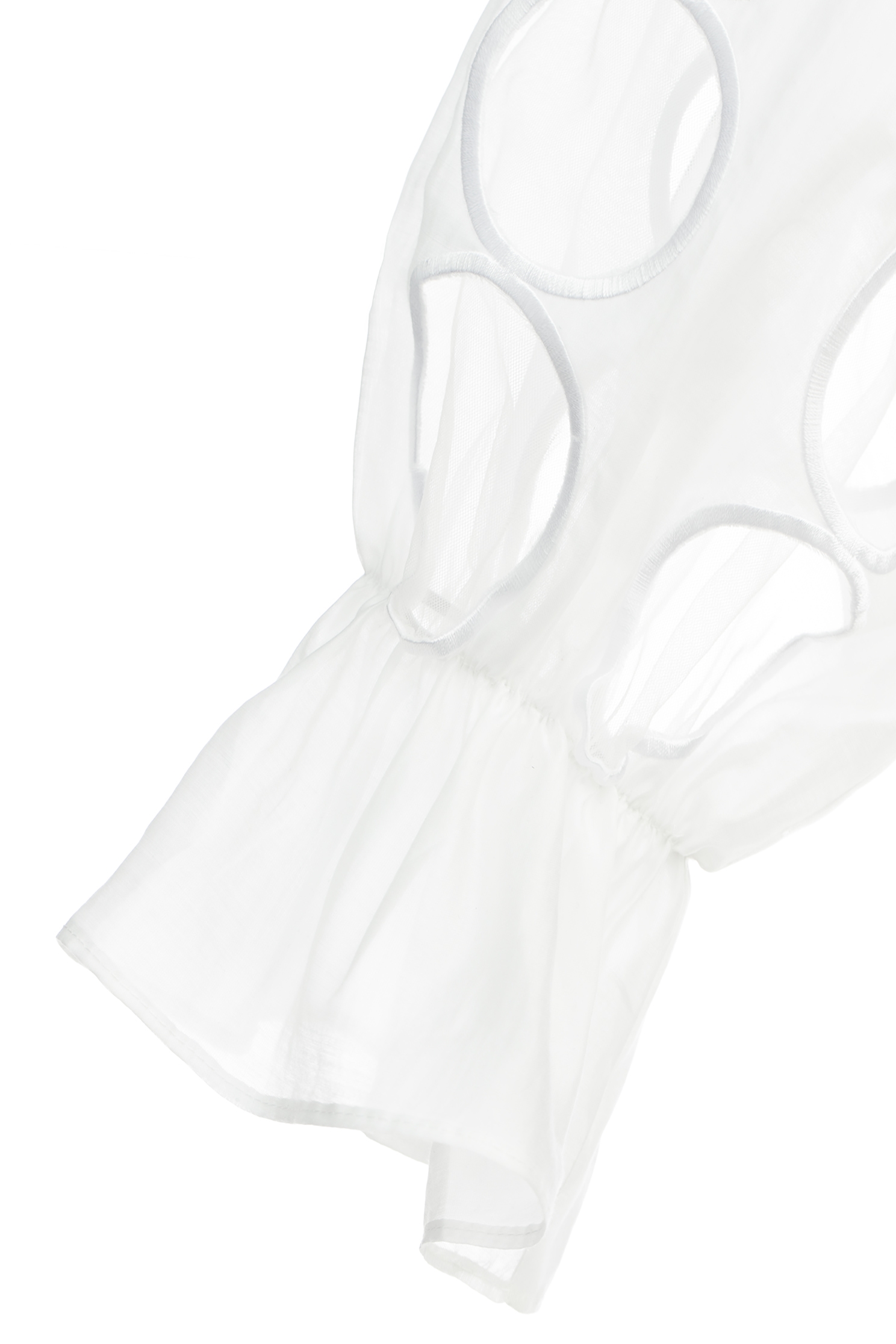 Hollow Out Detail Long Sleeve TopHollow Out Detail Long Sleeve Top,Tops,Under shirts,Season (SS) Look,Embroidered