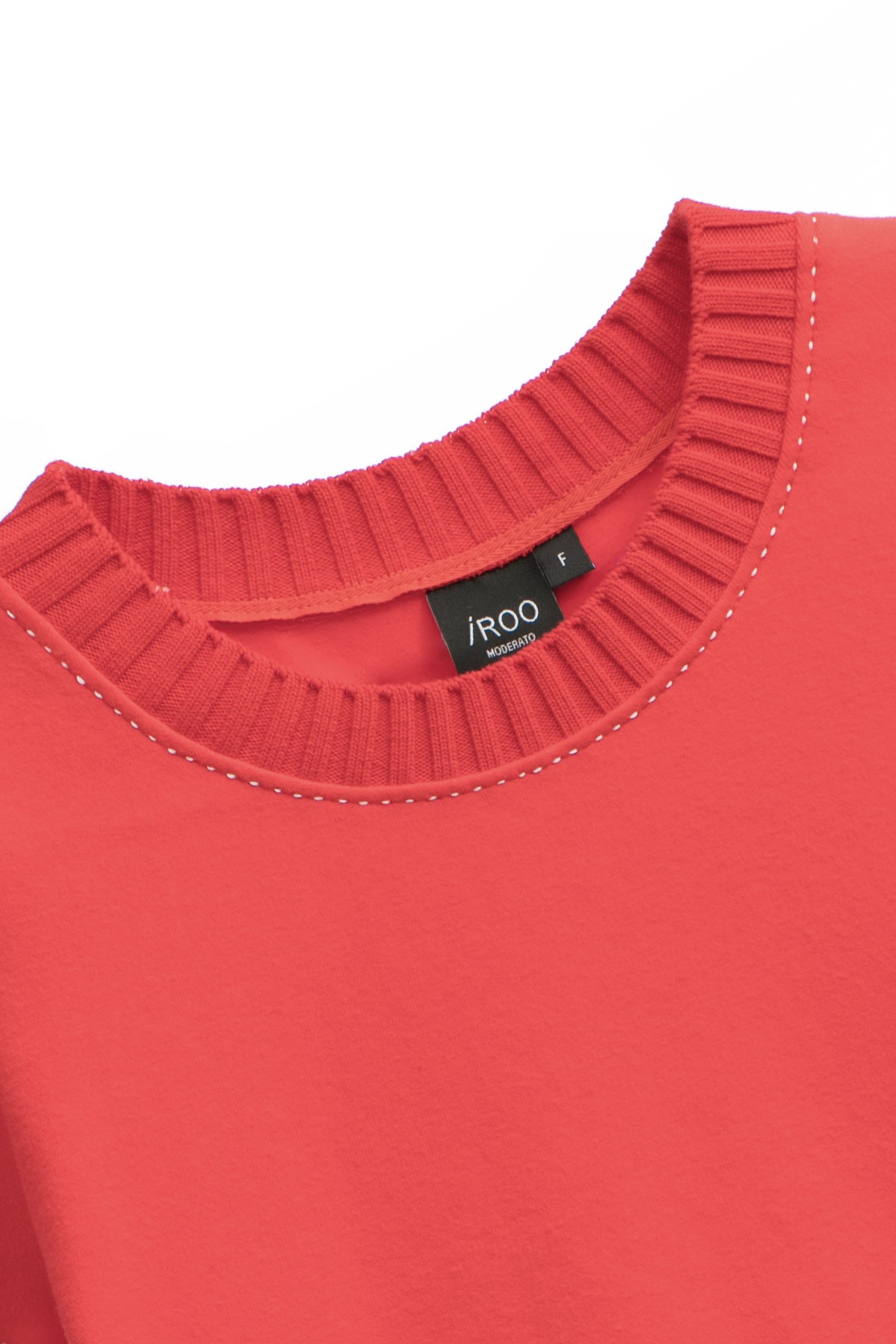 Petal Sleeve Tee With Contrast Stitching DetailPetal Sleeve Tee With Contrast Stitching Detail,Tops,Season (SS) Look