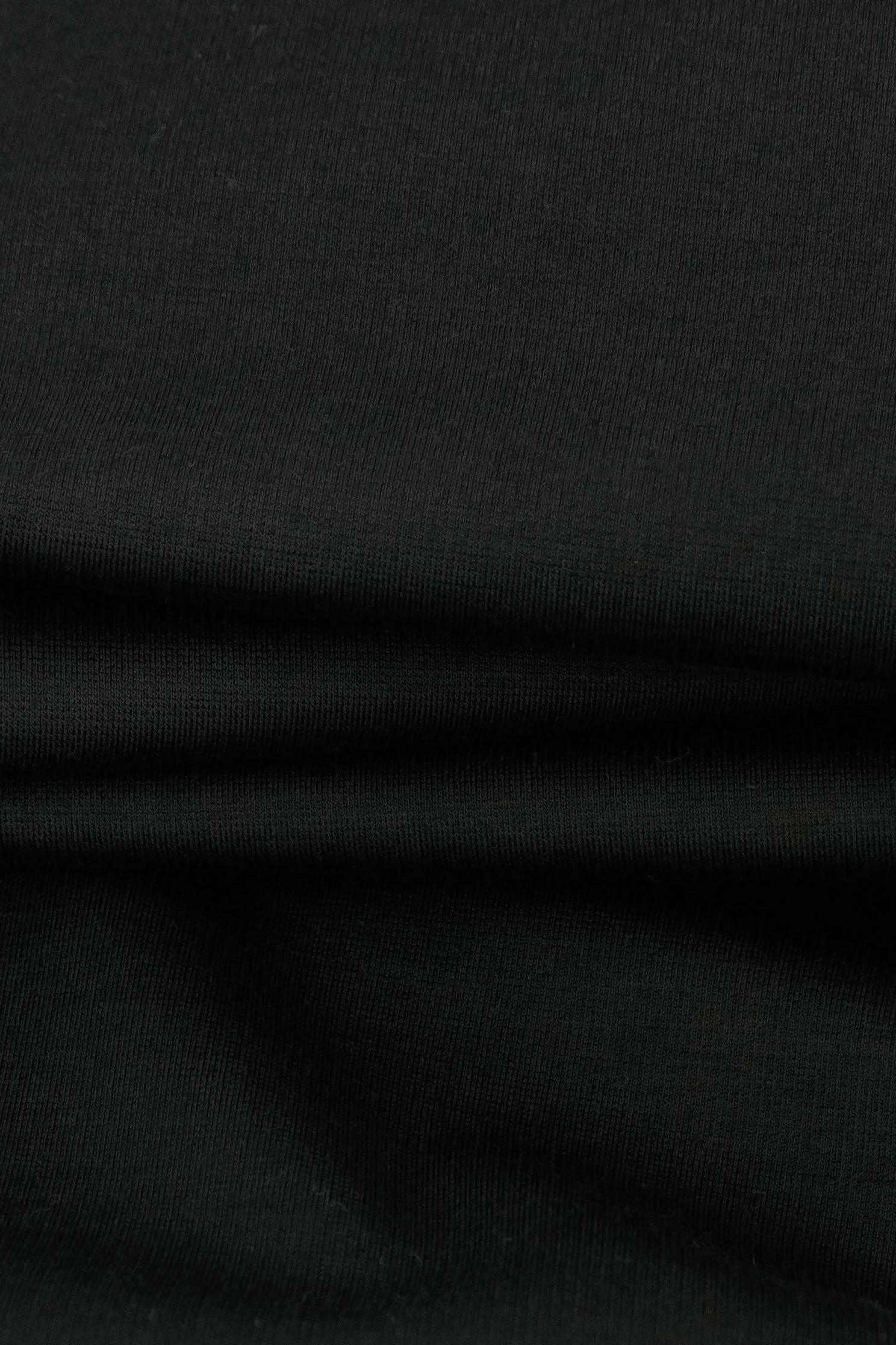 Ruffle Taffeta Black TeeRuffle Taffeta Black Tee,Tops,Season (SS) Look,black tops