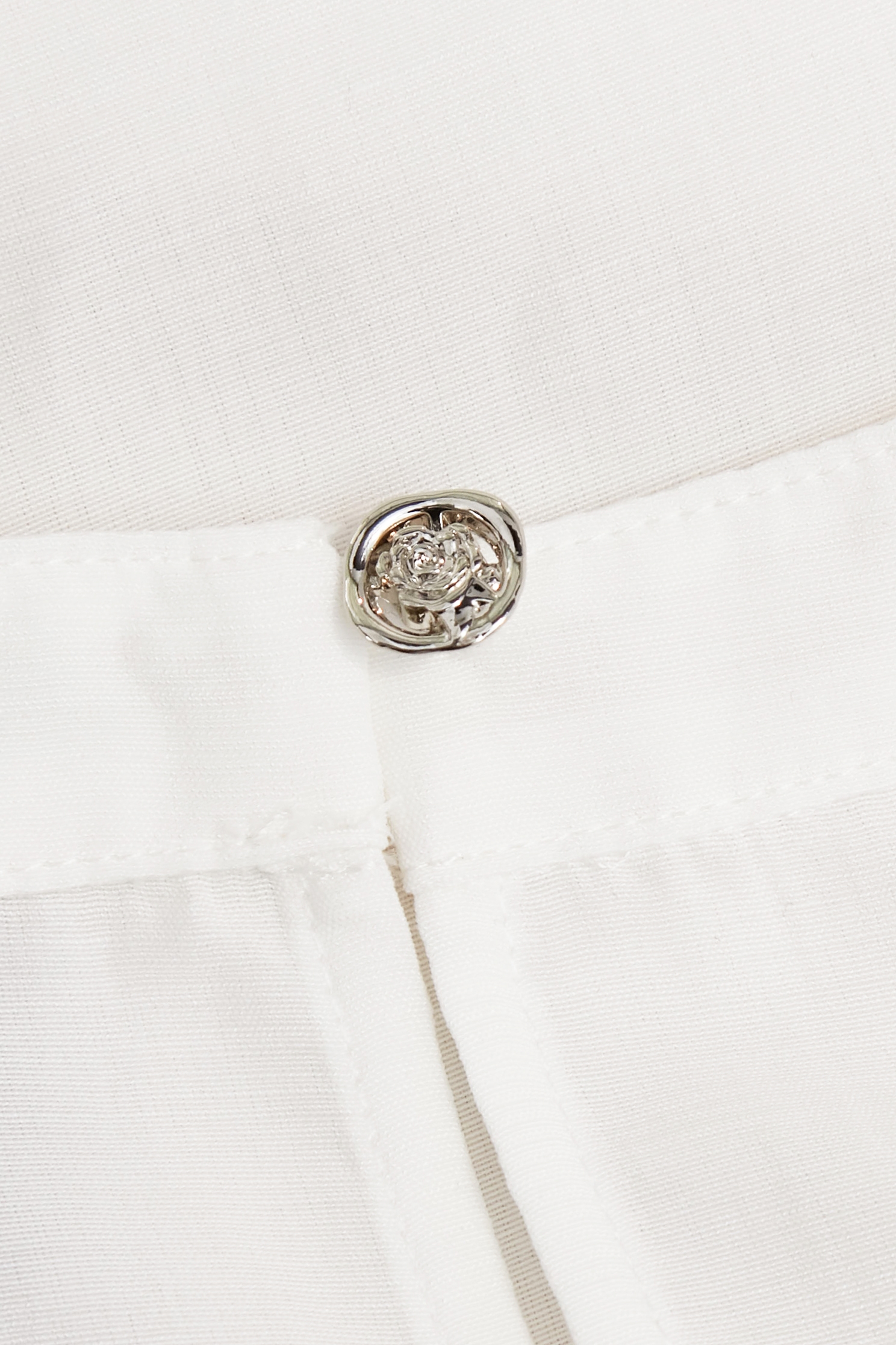 Ruffle Detail White TopRuffle Detail White Top,Tops,Season (SS) Look,White tops