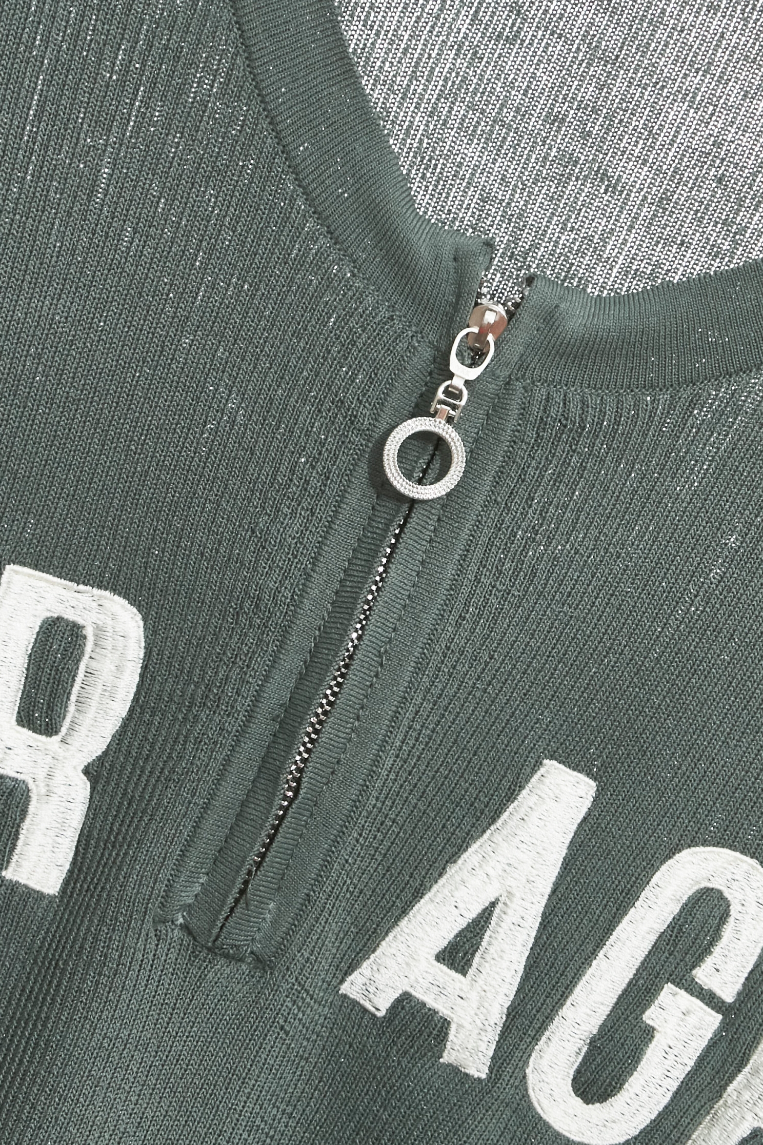 Embroidered Slogan Knit TopEmbroidered Slogan Knit Top,Tops,Season (SS) Look,Short sleeve tops,Valentine,Embroidered,Urban Fashion,Knitted,Knitted tops