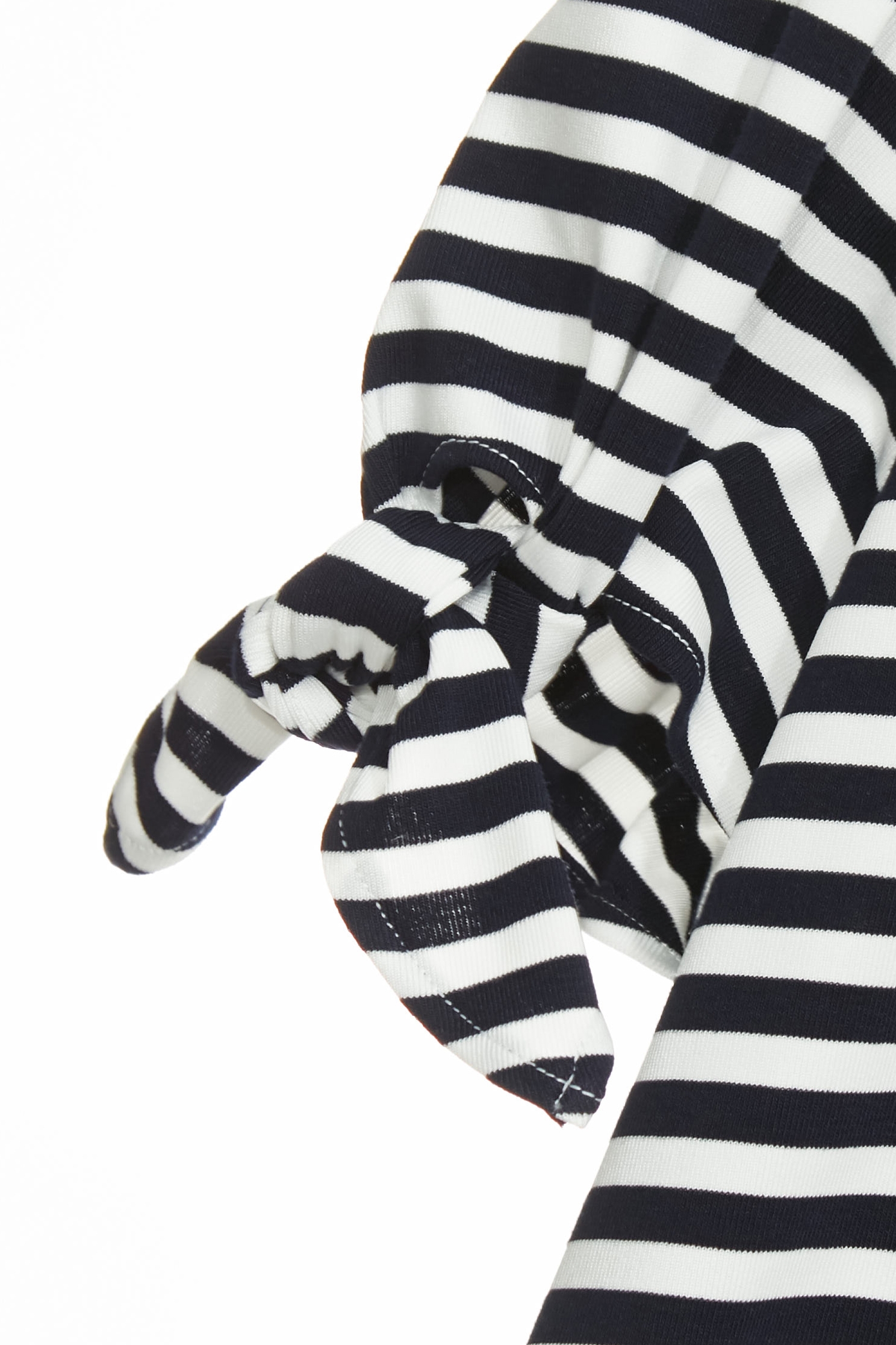 Navy Stripe R Logo TeeNavy Stripe R Logo Tee,U-Neck T shirts,Tops,Season (SS) Look,Stripe,Valentine