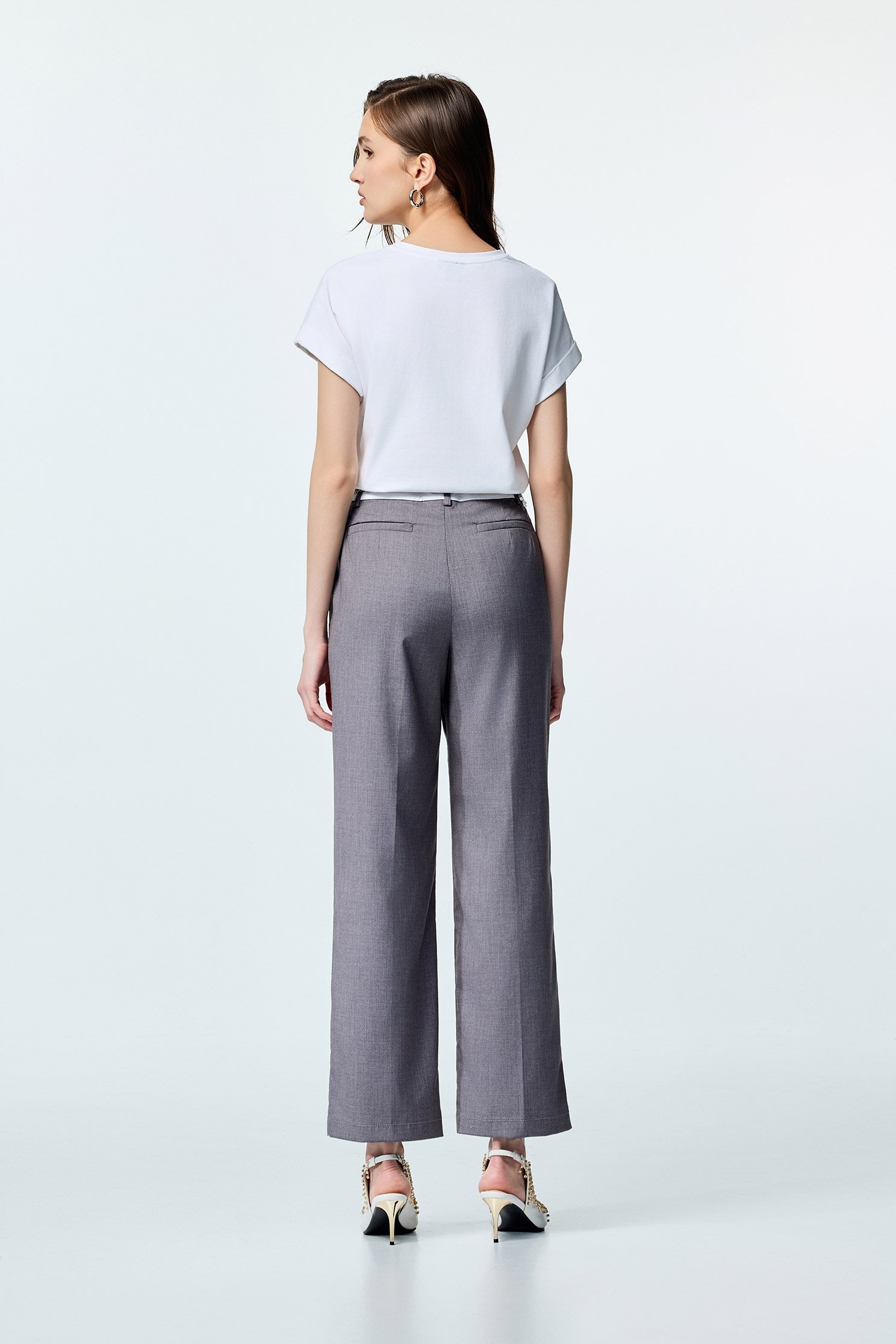 Embroidery Slogan Short Sleeve TeeEmbroidery Slogan Short Sleeve Tee,T-shirts,Tops,Embroidered,Season (SS) Look,White tops,Cotton,Urban Fashion