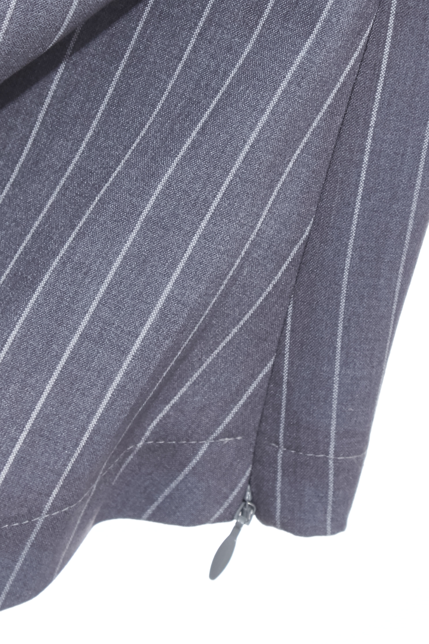 Asymmetric Fold Detail Pinstripe TopAsymmetric Fold Detail Pinstripe Top,Tops,Season (SS) Look