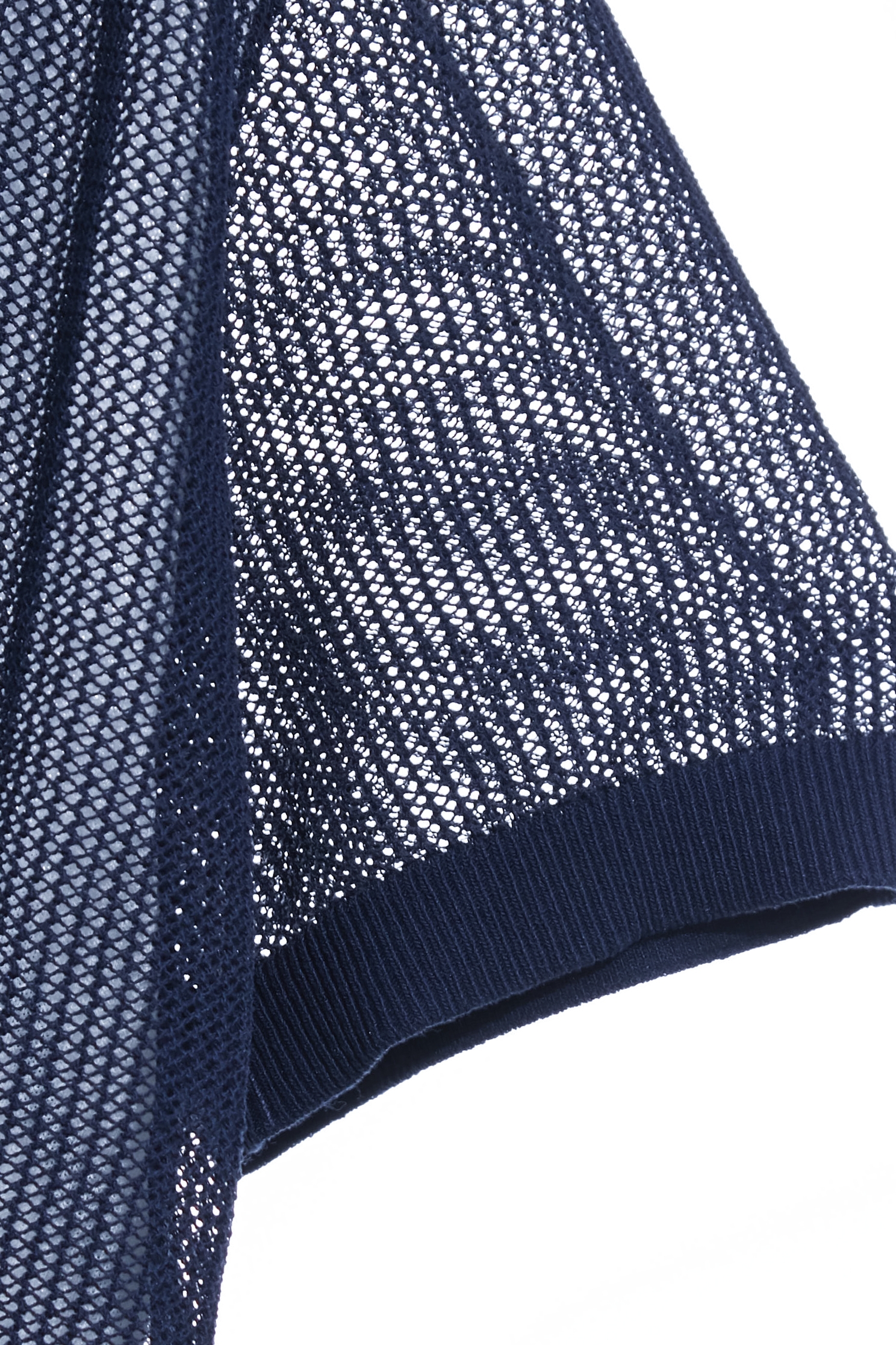 Hoodie Navy Knit TopHoodie Navy Knit Top,Tops,Under shirts,Season (SS) Look,Knitted,Knitted tops