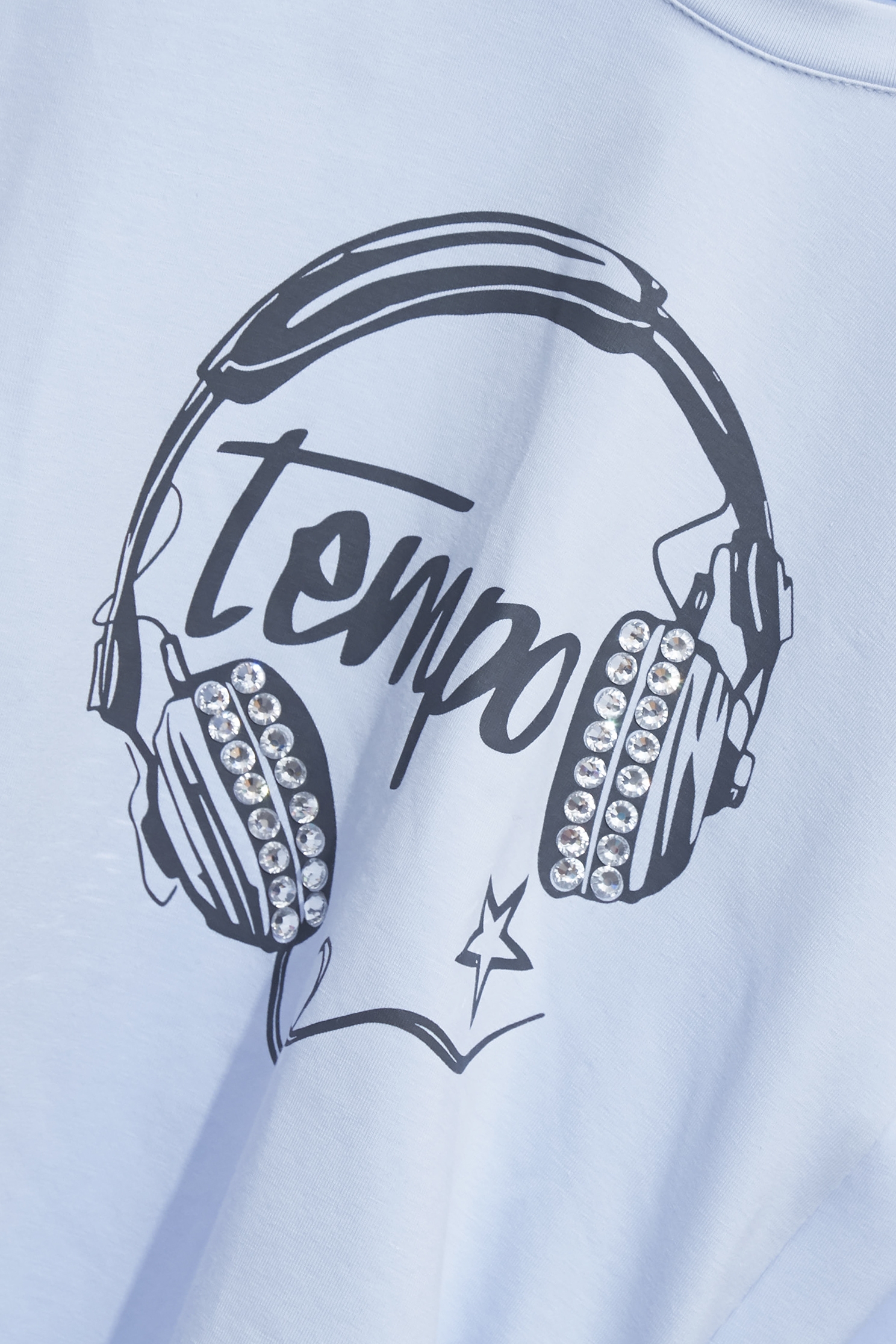 Knot Detail Graphic TeeKnot Detail Graphic Tee,Tops,Season (SS) Look,Cotton