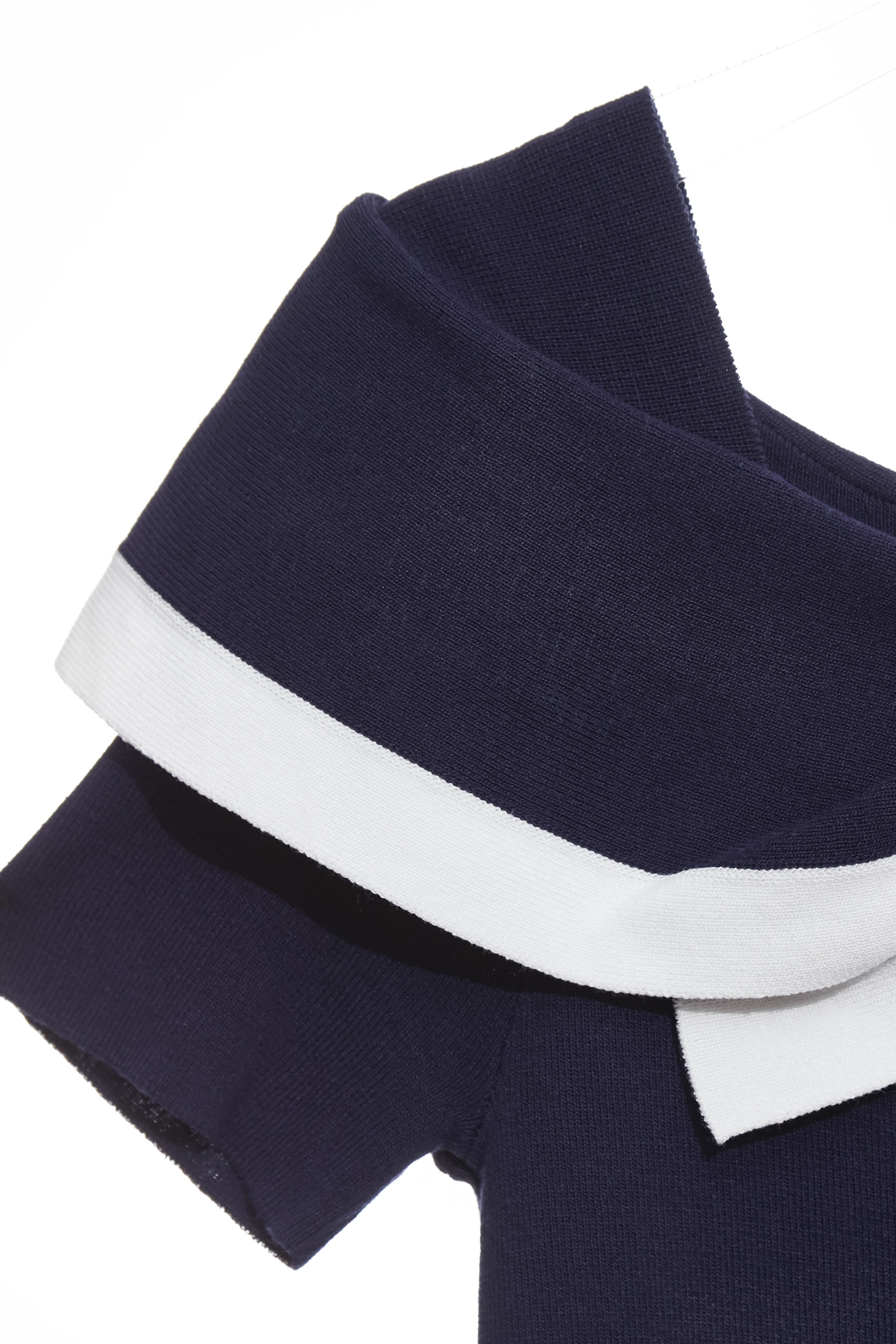 Sailor Collar Navy Knit TopSailor Collar Navy Knit Top,Tops,Season (SS) Look,Knitted,Knitted tops