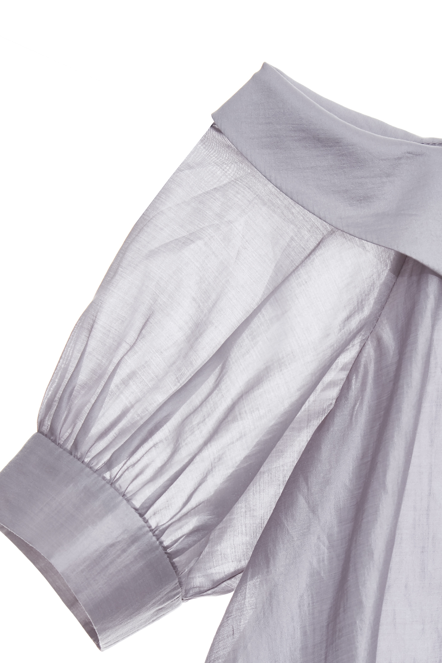 Cold Shoulder Fake Two Piece TopCold Shoulder Fake Two Piece Top,Tops,Season (SS) Look,White tops