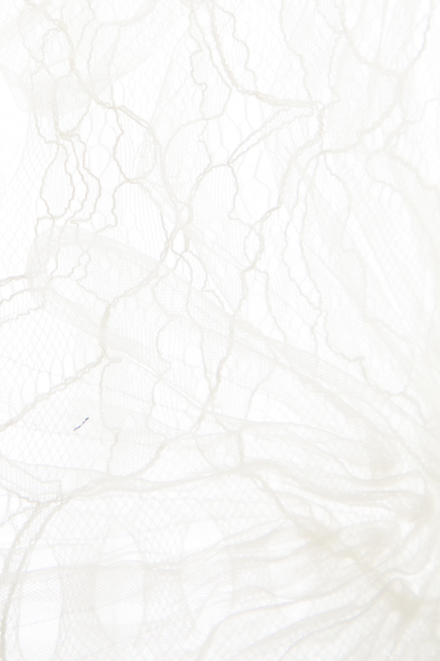 Ruffle Collar Mesh Lace TopRuffle Collar Mesh Lace Top,pearl,Season (AW) Look,Thin straps,sleeveless tops,Lace,Blouses