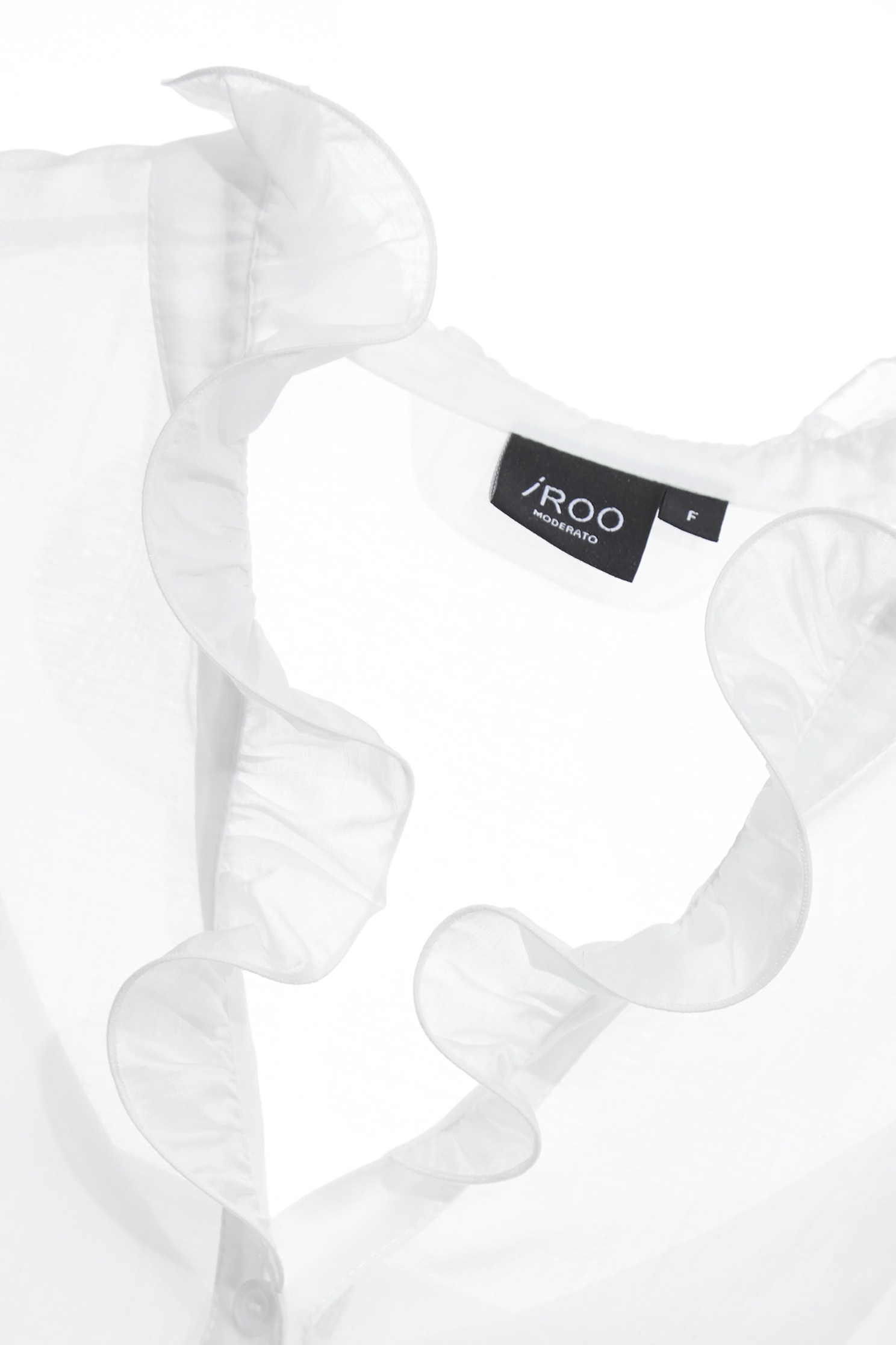 Ruffle Collar Short Sleeve TopRuffle Collar Short Sleeve Top,Tops,Under shirts,Season (SS) Look,White tops