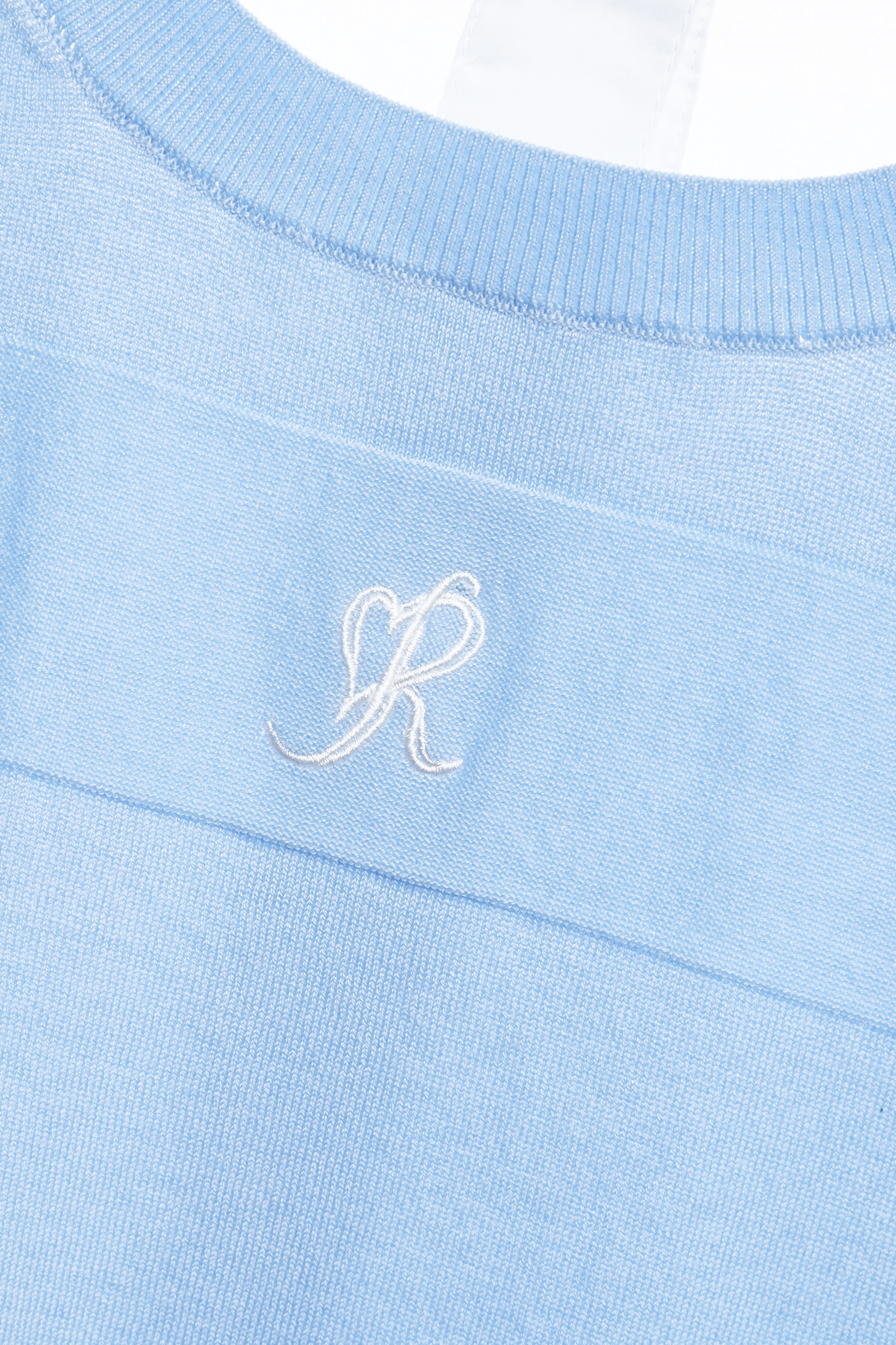 Knit Woven Mix Short Sleeve Top,Tops,Season (SS) Look,Knitted,Knitted tops