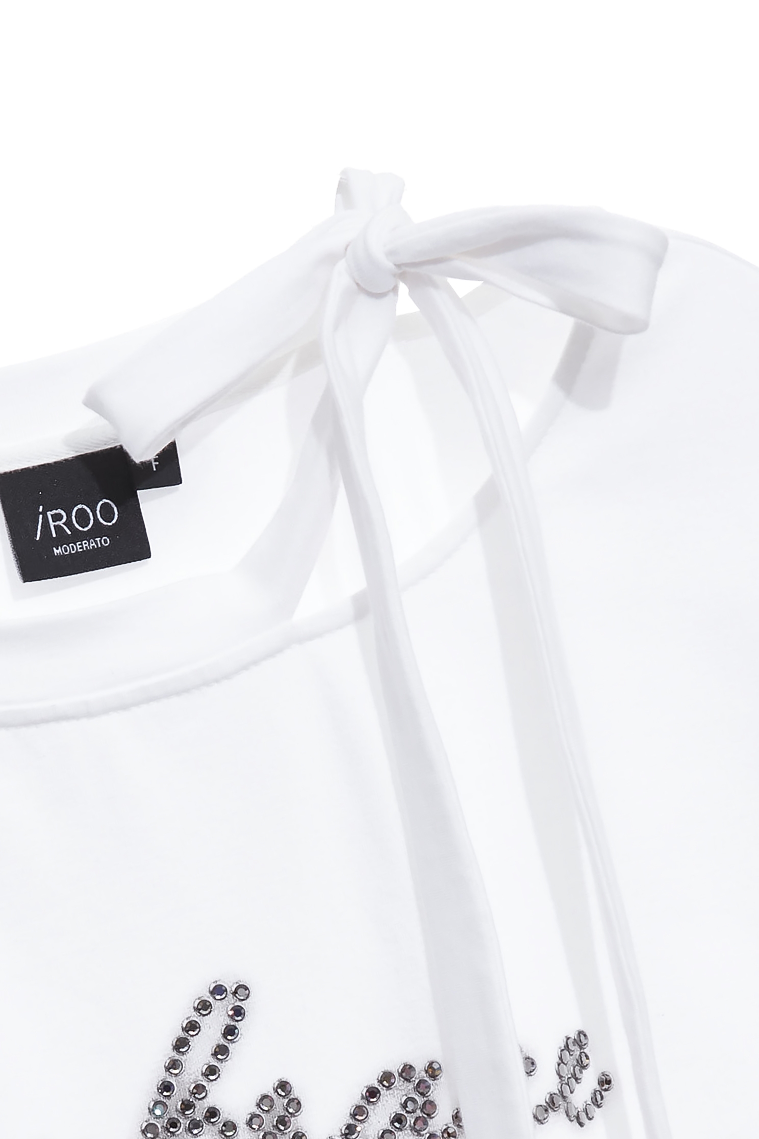 Sequin Slogan Short Sleeve Tee,Tops,Embroidered,Season (SS) Look,White tops,Cotton