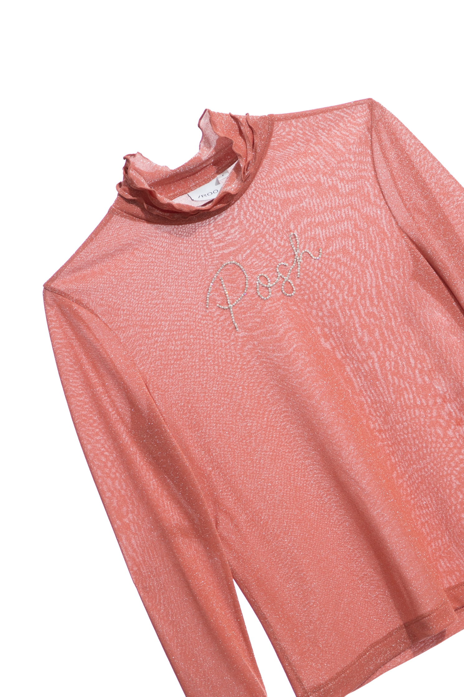 Lettuce Trim Mock Neck Long Sleeve TopLettuce Trim Mock Neck Long Sleeve Top,Tops,Under shirts,pearl,Season (AW) Look