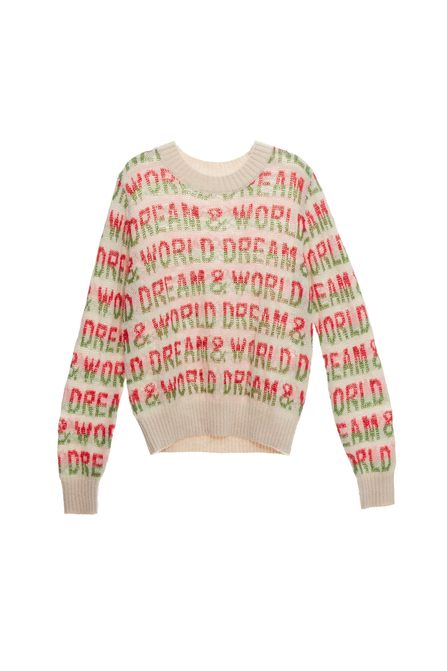 Printed Slogan Knit TopPrinted Slogan Knit Top,Tops,Season (AW) Look,Knitted,Knitted tops,Knitted tops