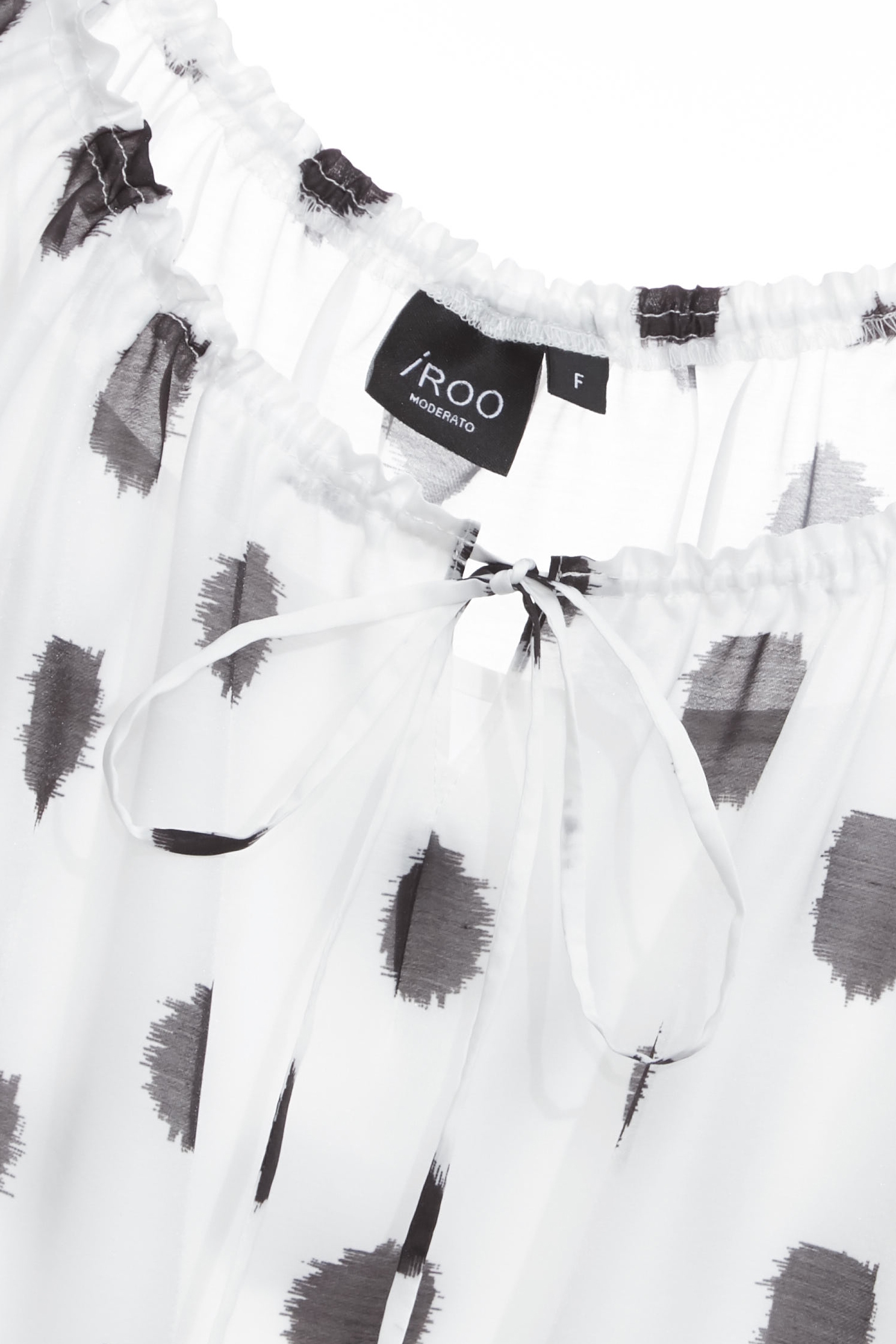 Smudge Polka Dot Print Short Sleeve TopSmudge Polka Dot Print Short Sleeve Top,Tops,Under shirts,Season (SS) Look,dotcollection,Back To Classic,bows,Back To B/W