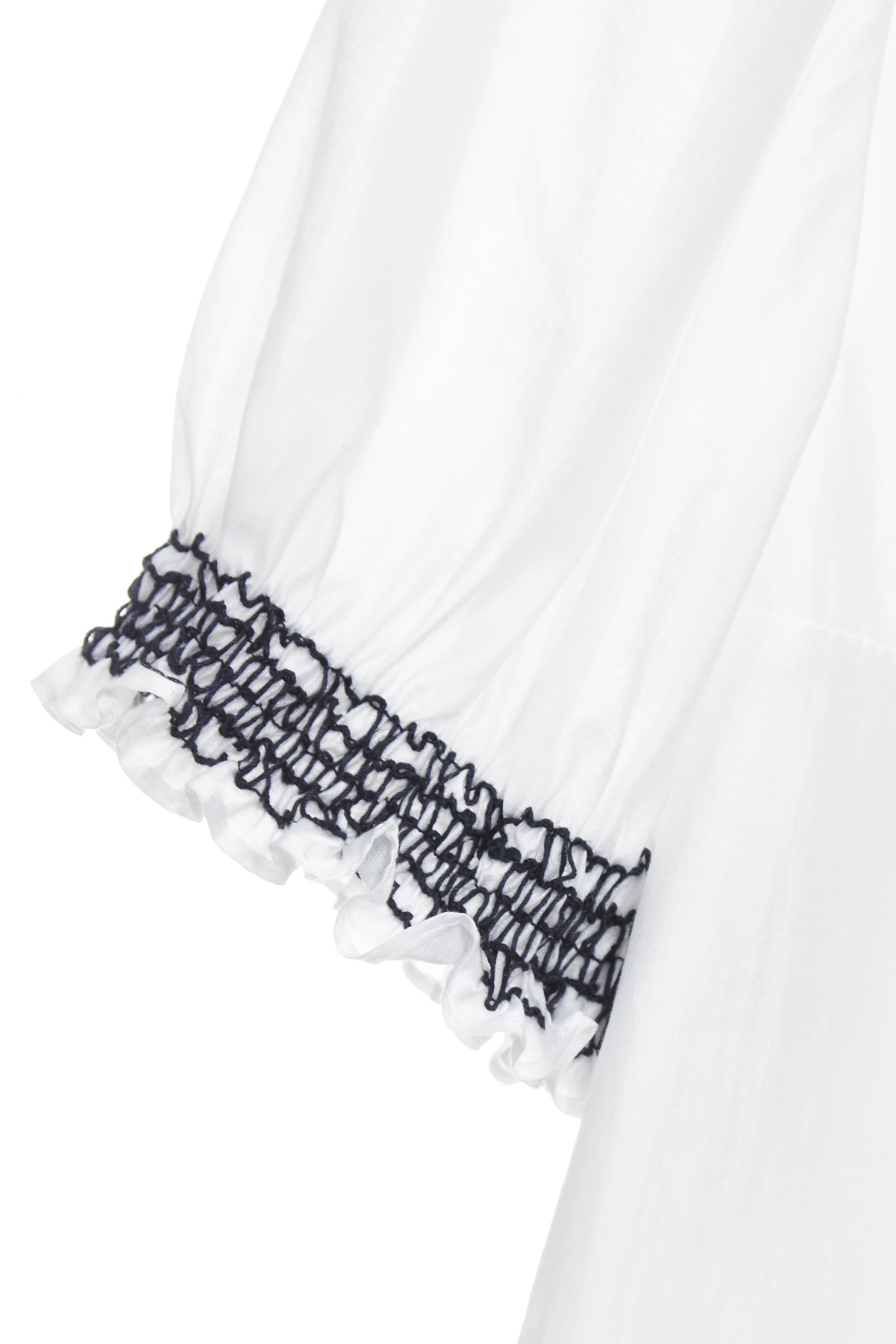 Short sleeve Top With Checkered Bow DetailShort sleeve Top With Checkered Bow Detail,Tops,Embroidered,Season (SS) Look,White tops,bows