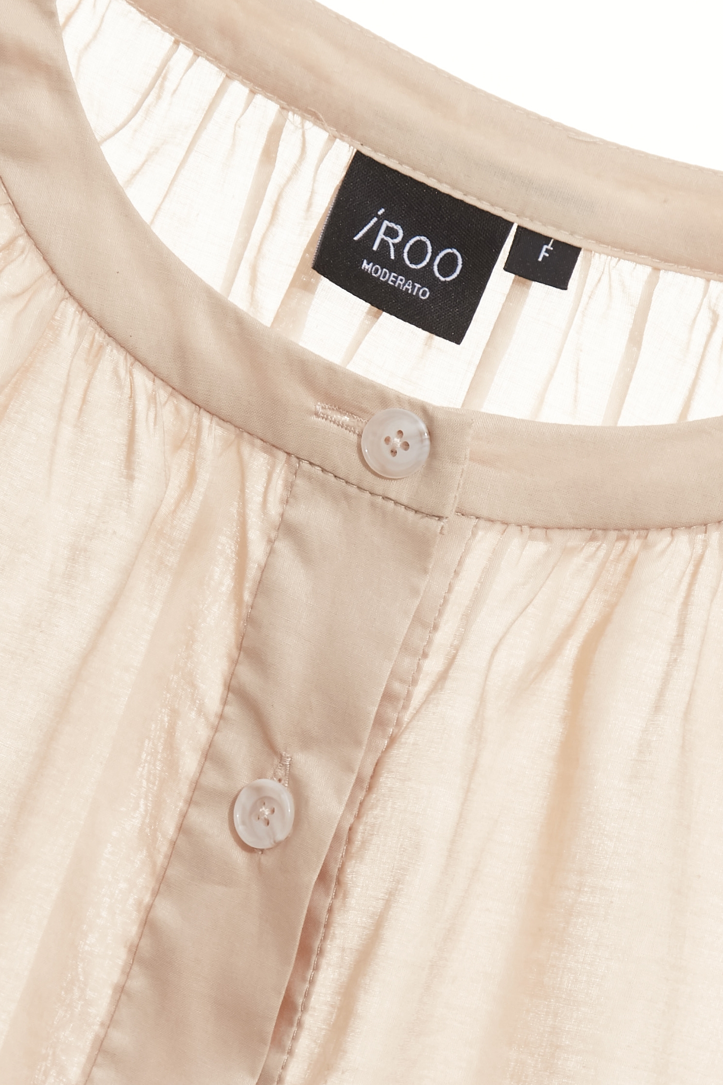 Pleated Sleeve Detail Khaki TopPleated Sleeve Detail Khaki Top,Tops,Season (SS) Look,Blouses