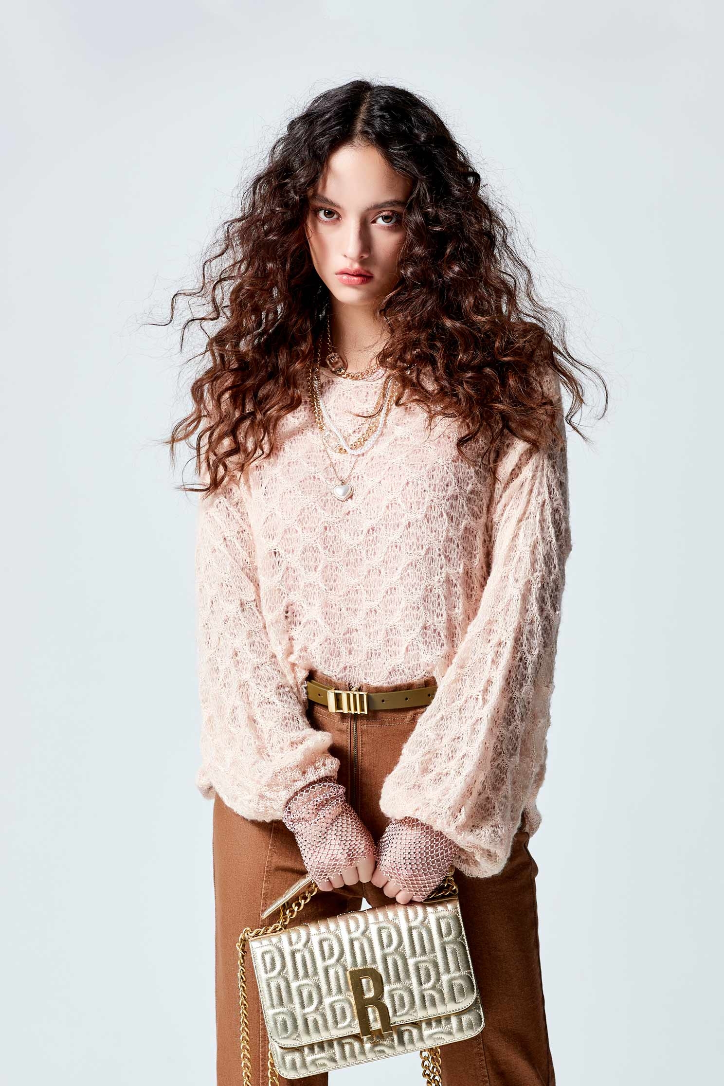 Long Sleeve Mesh Knit TopLong Sleeve Mesh Knit Top,Tops,Under shirts,Season (AW) Look,sleeveless tops,Knitted,Knitted tops,Knitted tops