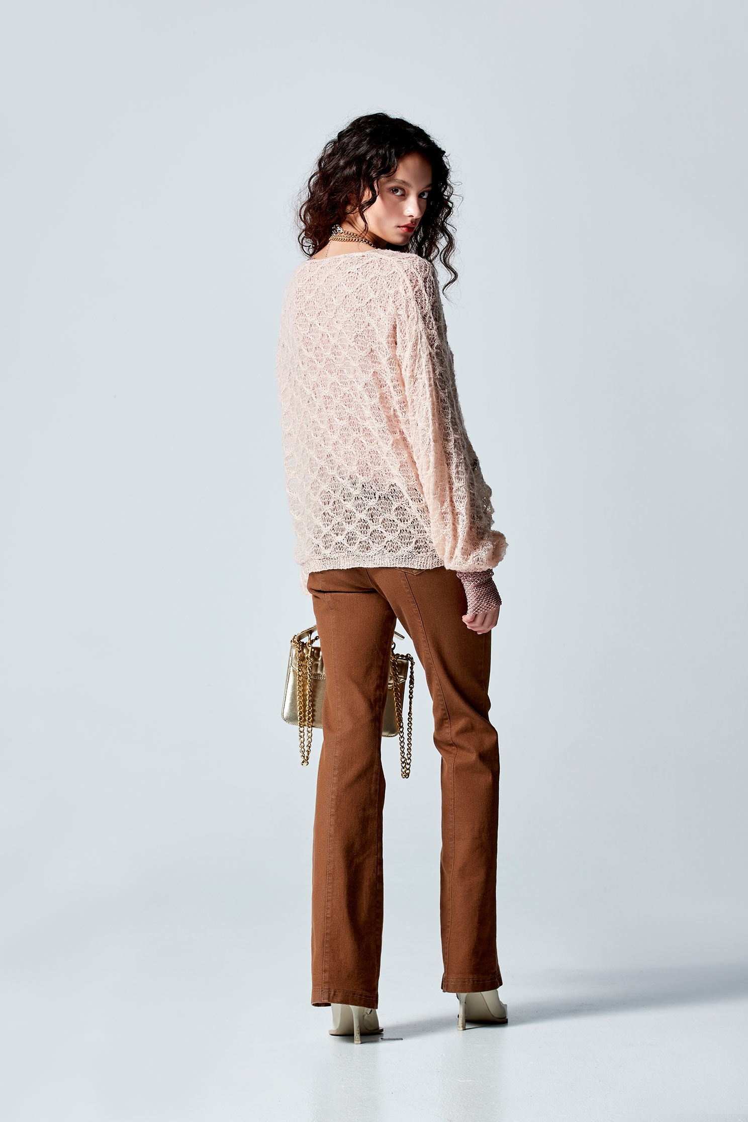 Long Sleeve Mesh Knit TopLong Sleeve Mesh Knit Top,Tops,Under shirts,Season (AW) Look,sleeveless tops,Knitted,Knitted tops,Knitted tops