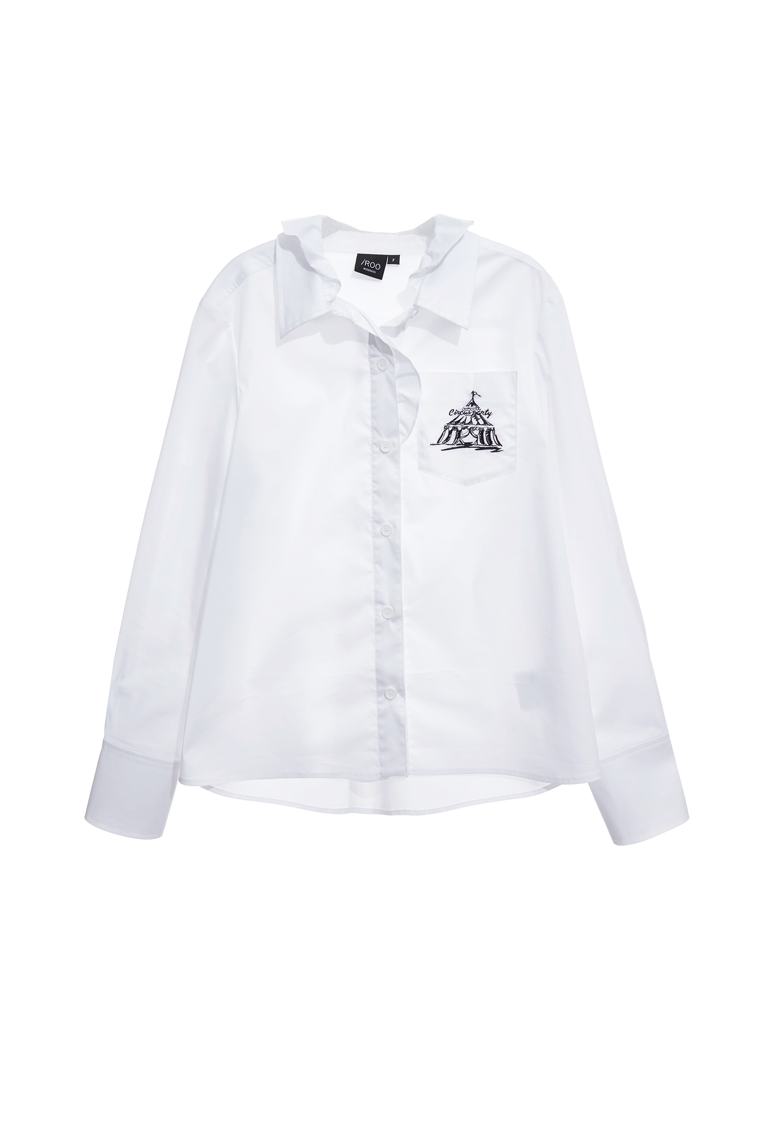 Double Collar Button Front BlouseDouble Collar Button Front Blouse,Tops,White tops,Season (AW) Look,Blouses
