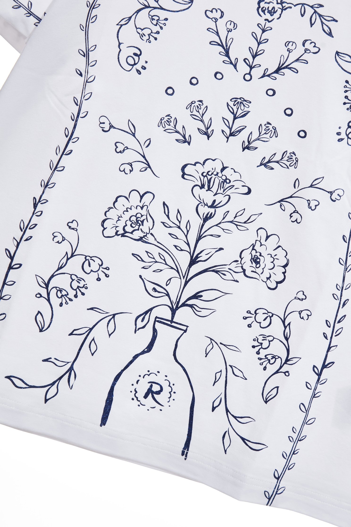 Front Graphic Short Sleeve TeeFront Graphic Short Sleeve Tee,T-shirts,T-shirts,Tops,Embroidered,Season (AW) Look,Valentine,Cotton