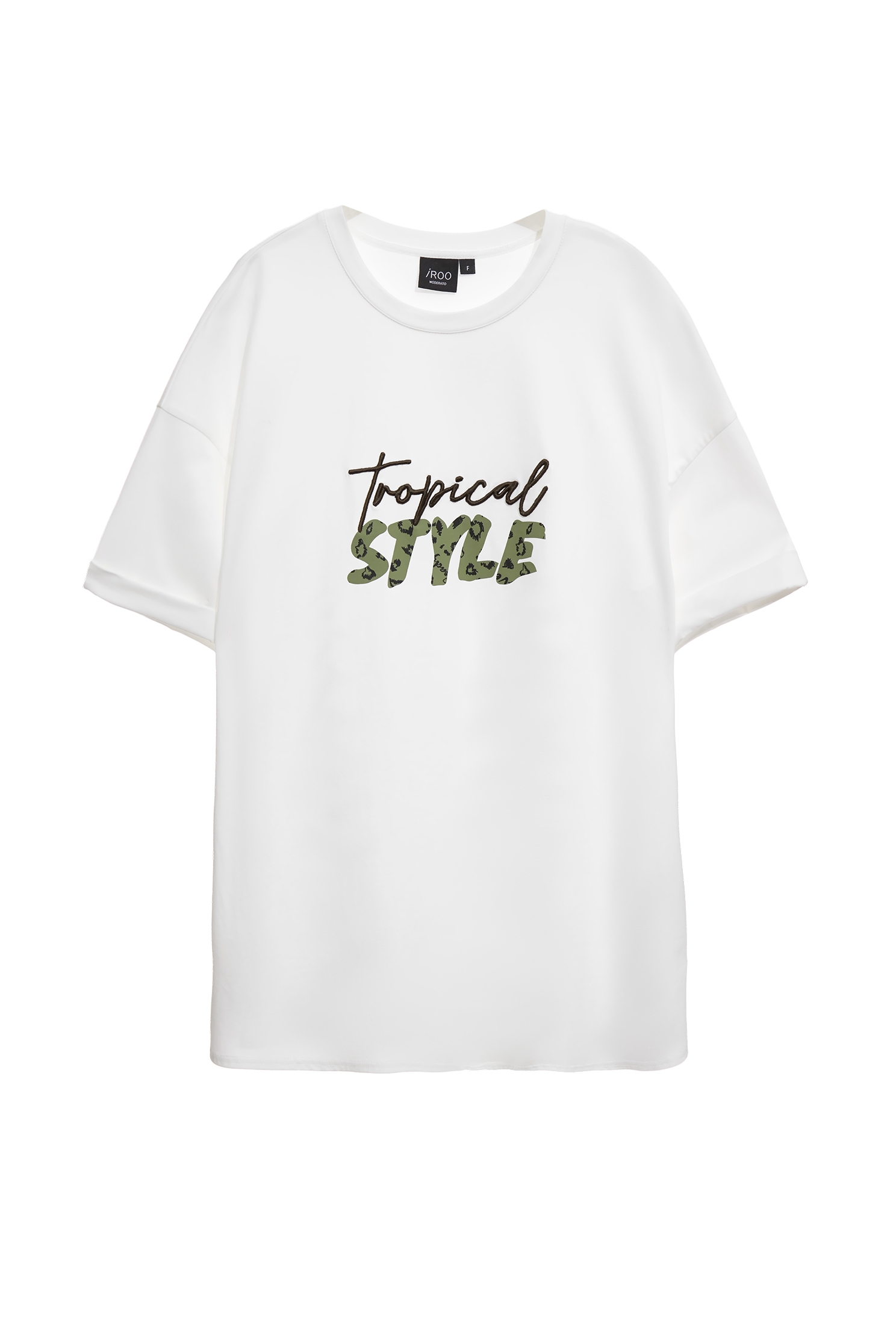 Front Slogan Oversize TeeFront Slogan Oversize Tee,T-shirts,T-shirts,Tops,Embroidered,Season (AW) Look,upperclass