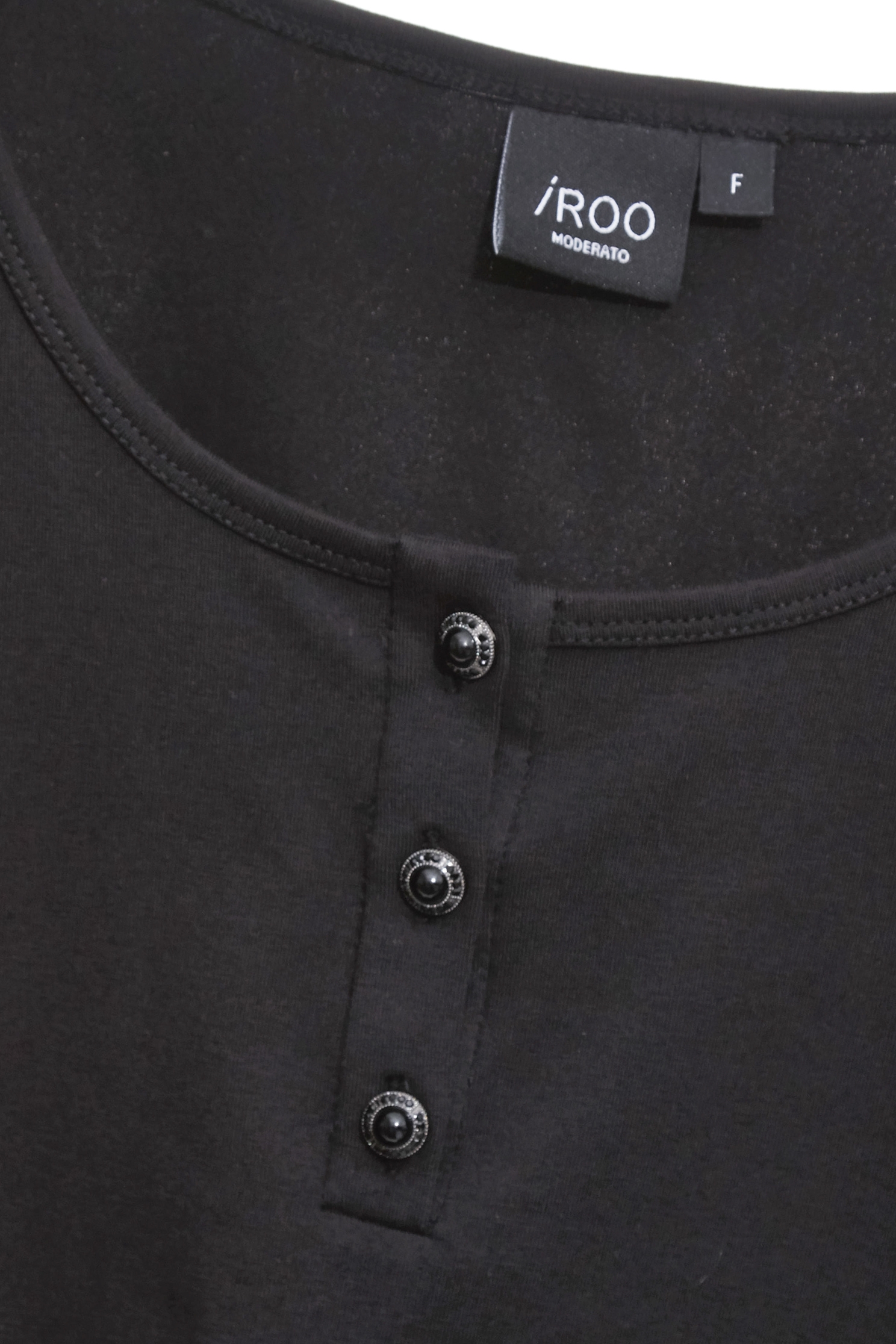 Puff Sleeve Minimalist Black TopPuff Sleeve Minimalist Black Top,Tops,Season (SS) Look,pearl,black tops