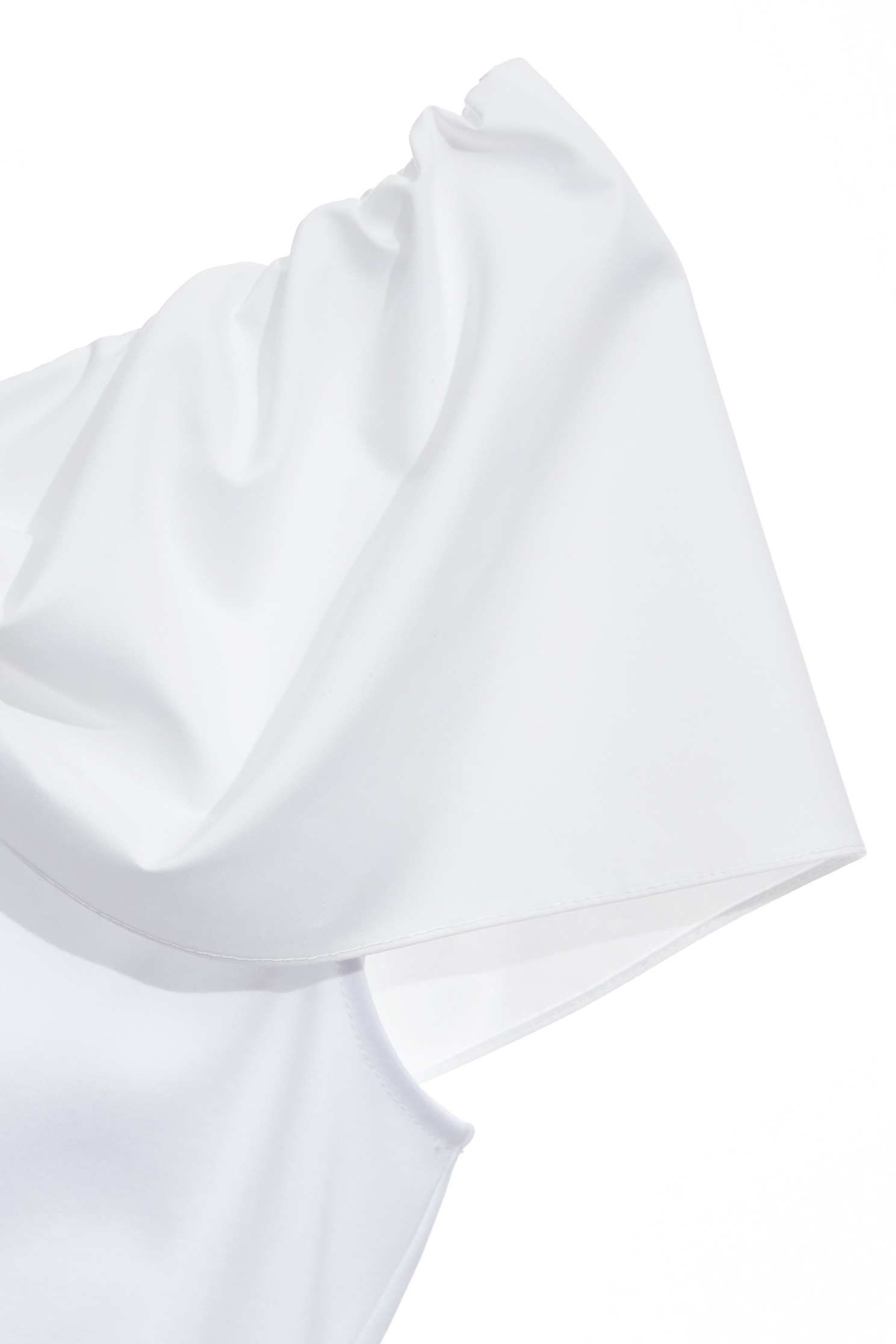 Cape Style White Top,sleeveless tops,Tops,Season (SS) Look,White tops,sleeveless tops