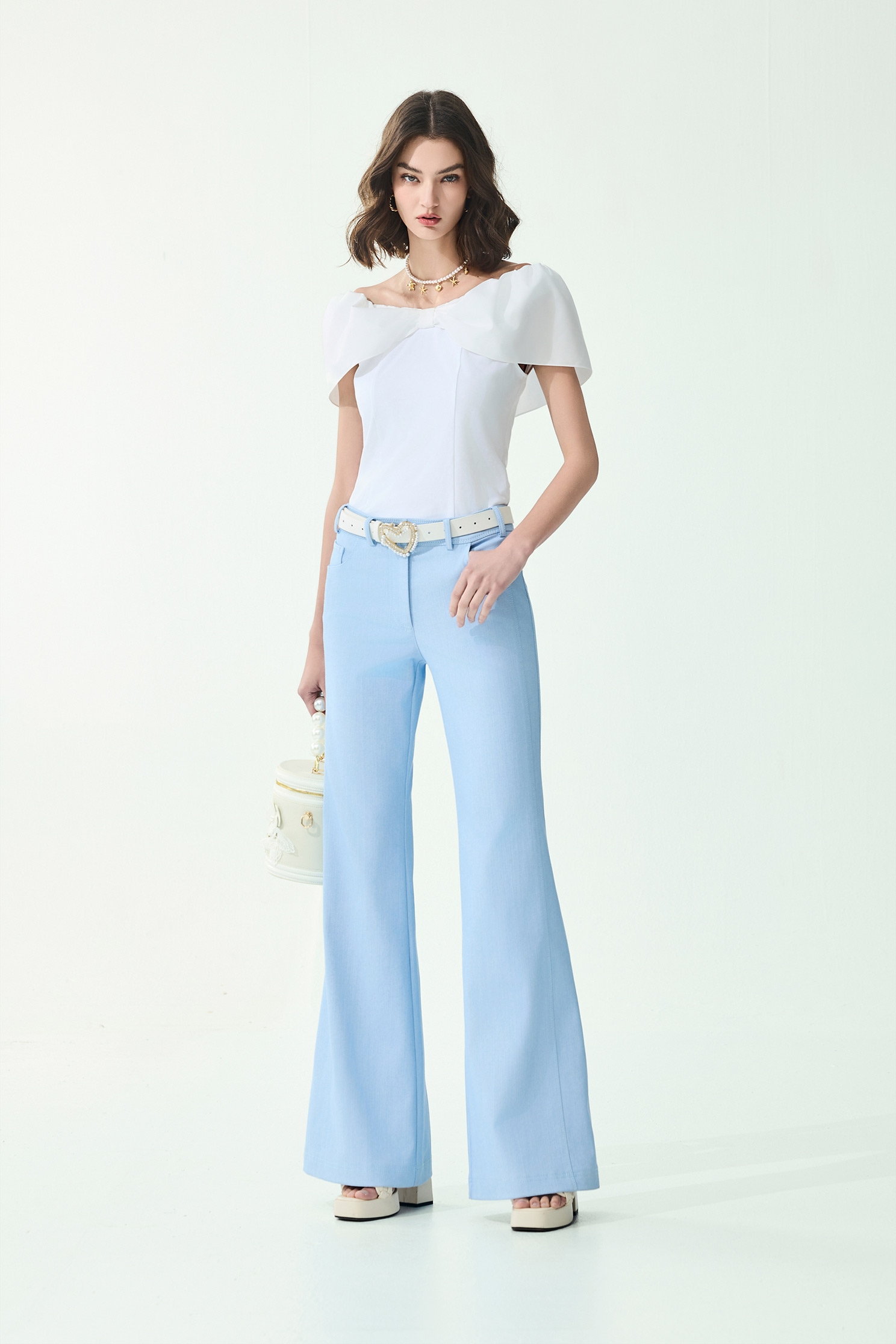 Cape Style White Top,sleeveless tops,Tops,Season (SS) Look,White tops,sleeveless tops
