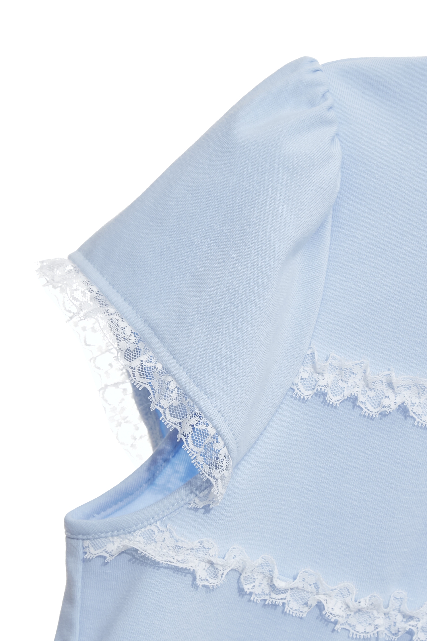 Lace Trim Detail Short Sleeve Polo Top,Tops,Season (SS) Look,Stripe,Lace