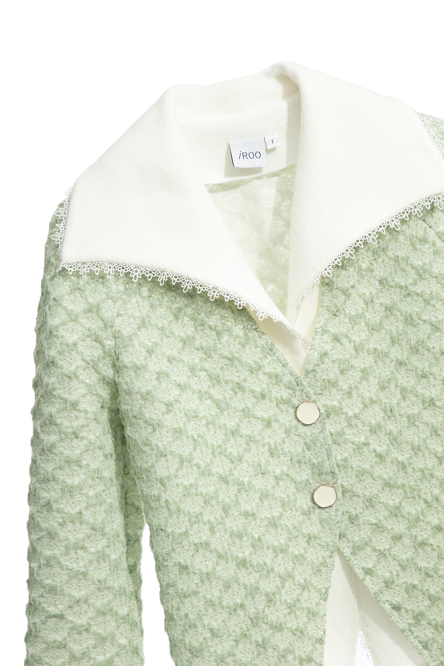 Long Sleeve Contrast Wide Collar TopLong Sleeve Contrast Wide Collar Top,Tops,Season (SS) Look,Plaid,Blouses