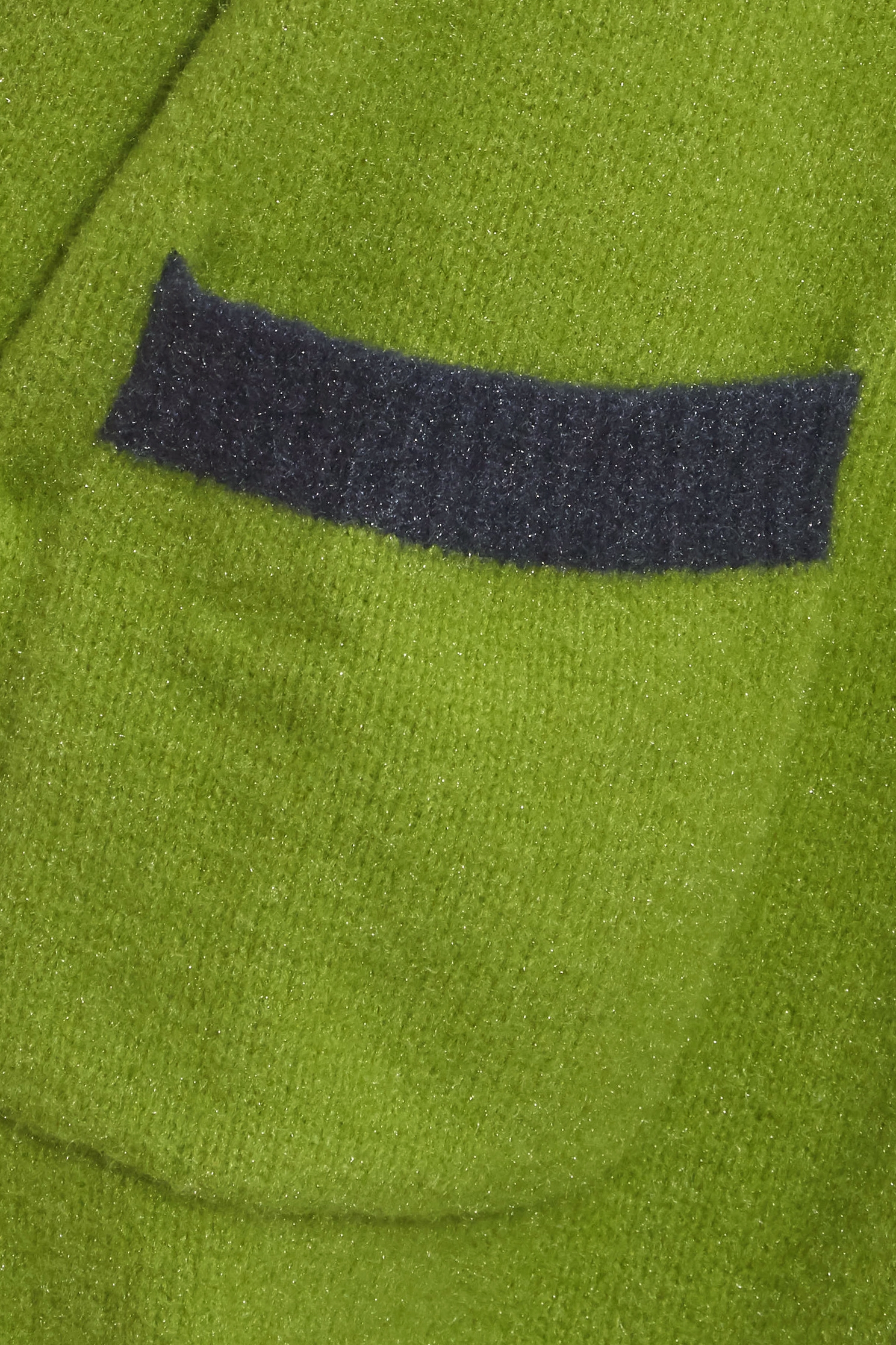 Contrast Trim Green Knit TopContrast Trim Green Knit Top,Outerwear,Season (AW) Look,Knitted,Knitted coats,Knitted tops