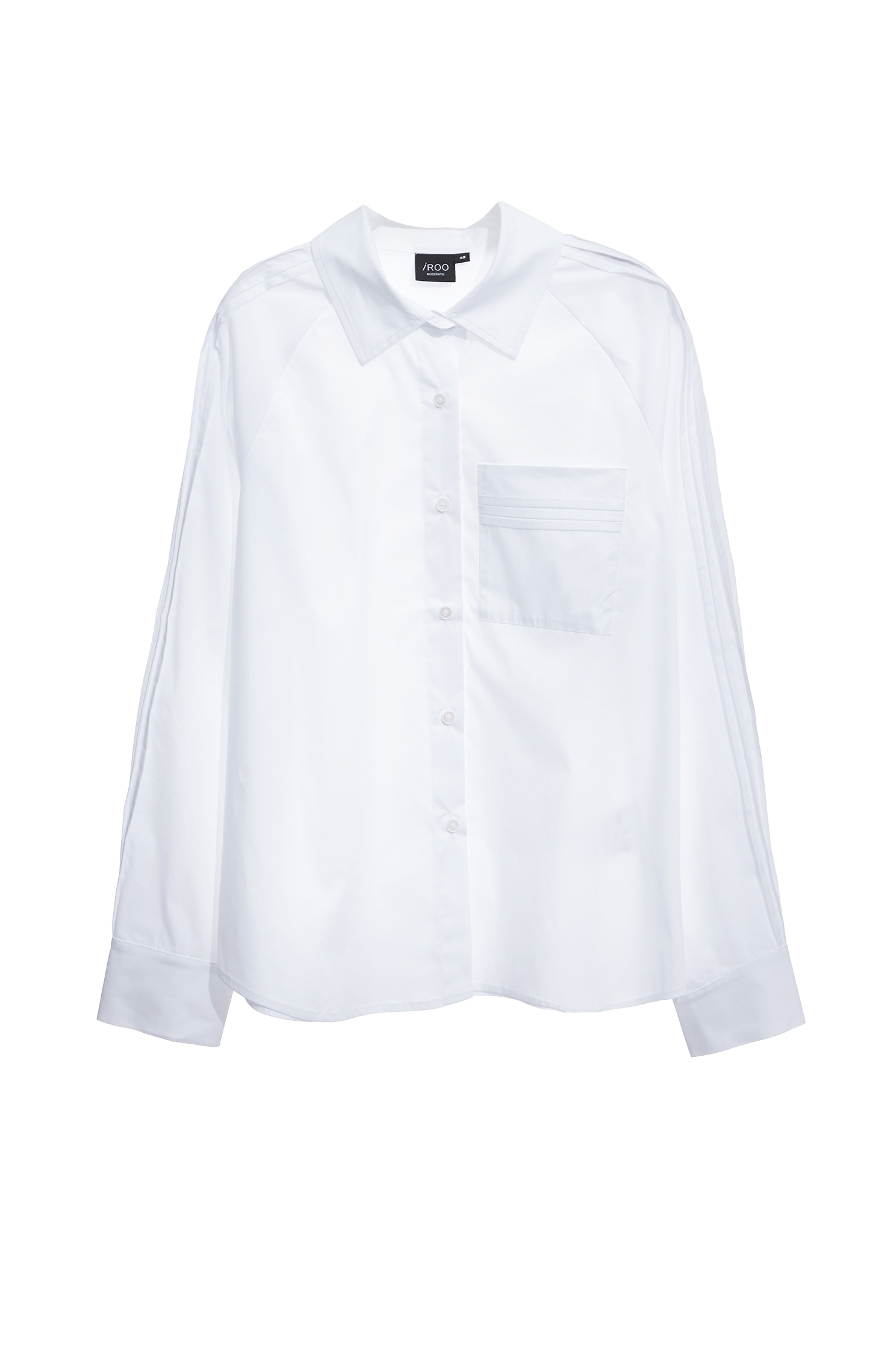 Stitching Detail Button Front BlouseStitching Detail Button Front Blouse,Tops,White tops,Season (AW) Look,Blouses