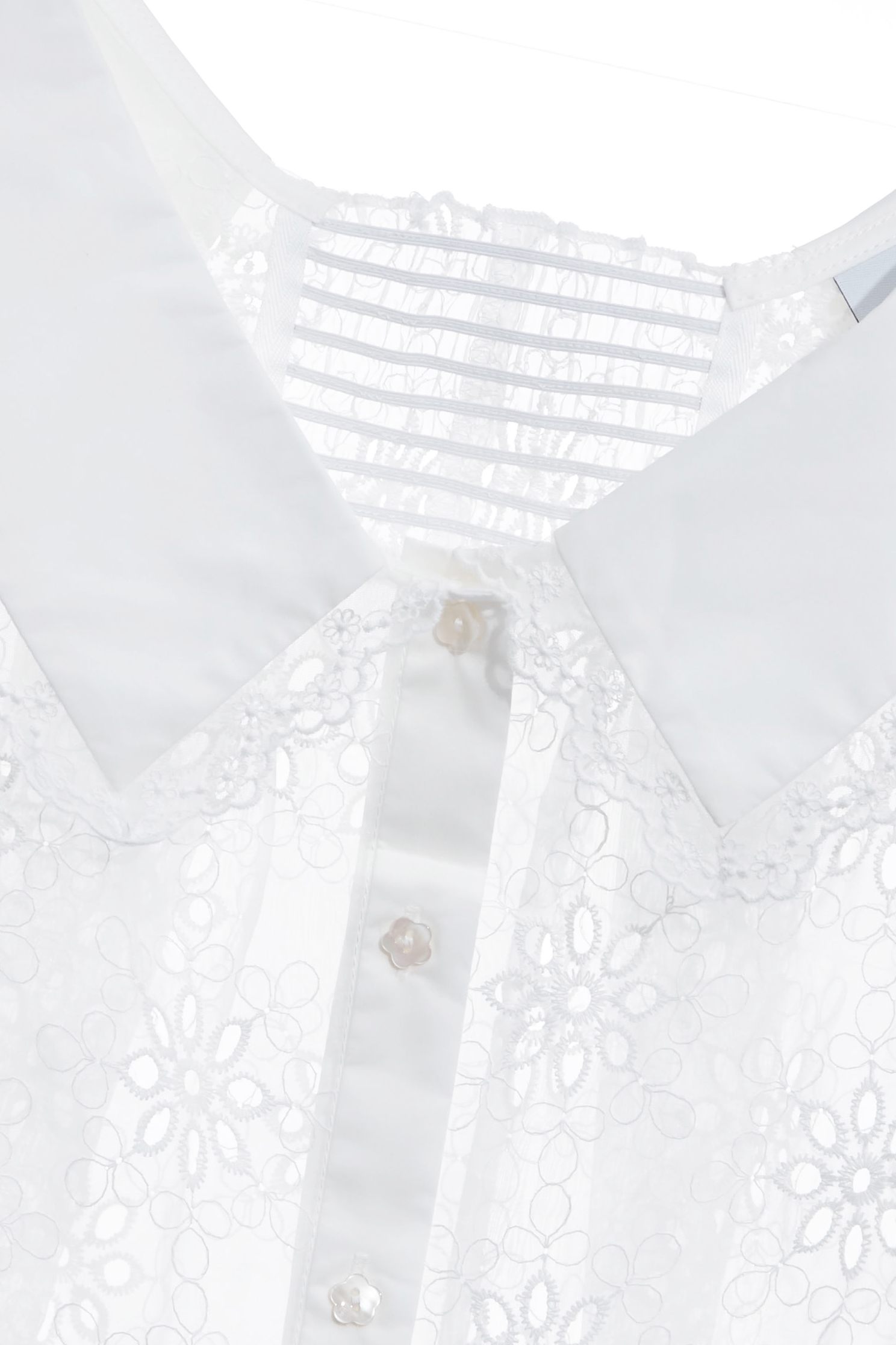 Embroidered Floral Detail Long Sleeve TopEmbroidered Floral Detail Long Sleeve Top,Tops,Embroidered,White tops,Season (AW) Look