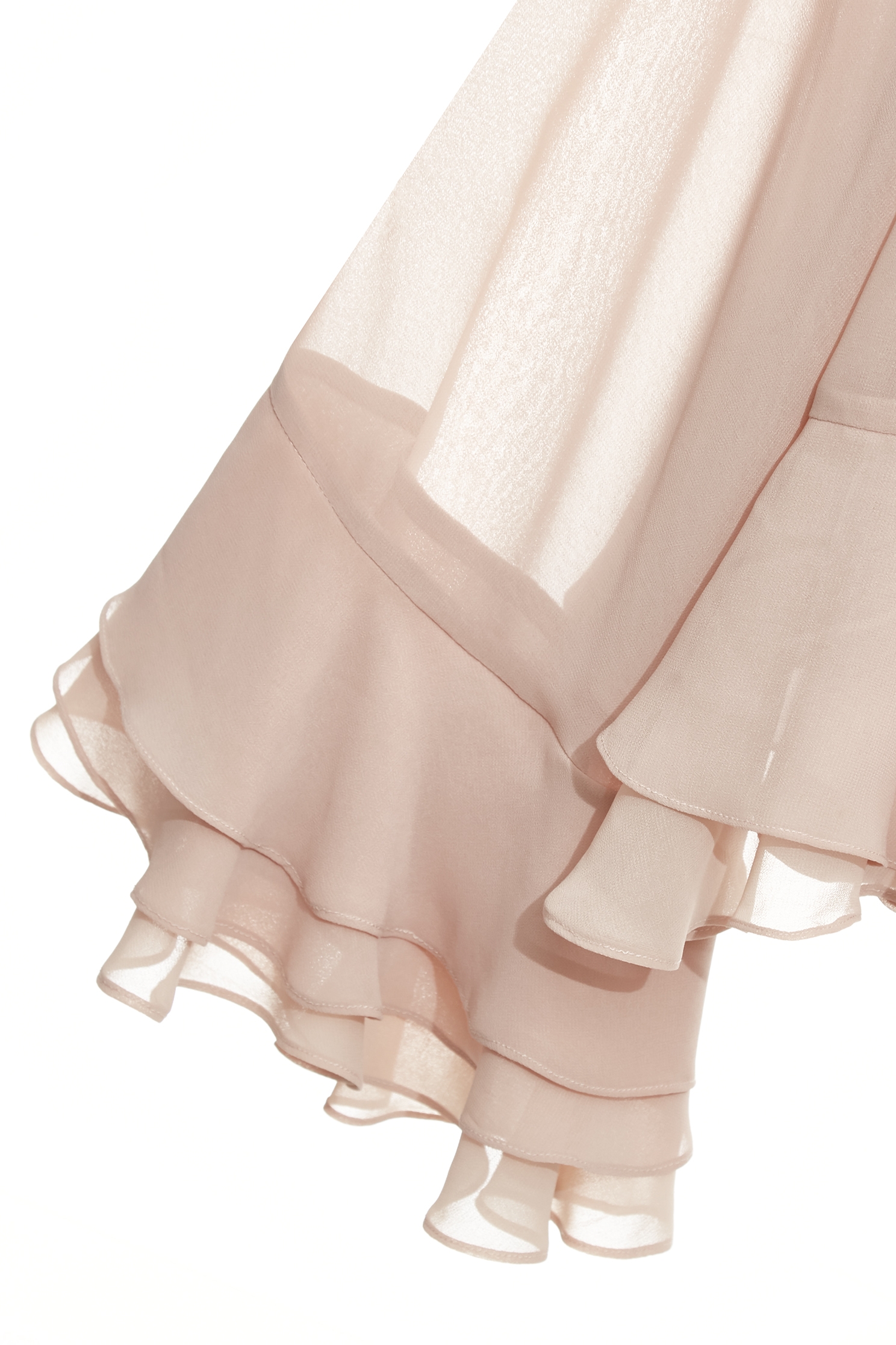 Soft Ruffle Layered Chiffon TopSoft Ruffle Layered Chiffon Top,Tops,Under shirts,Season (AW) Look,Chiffon